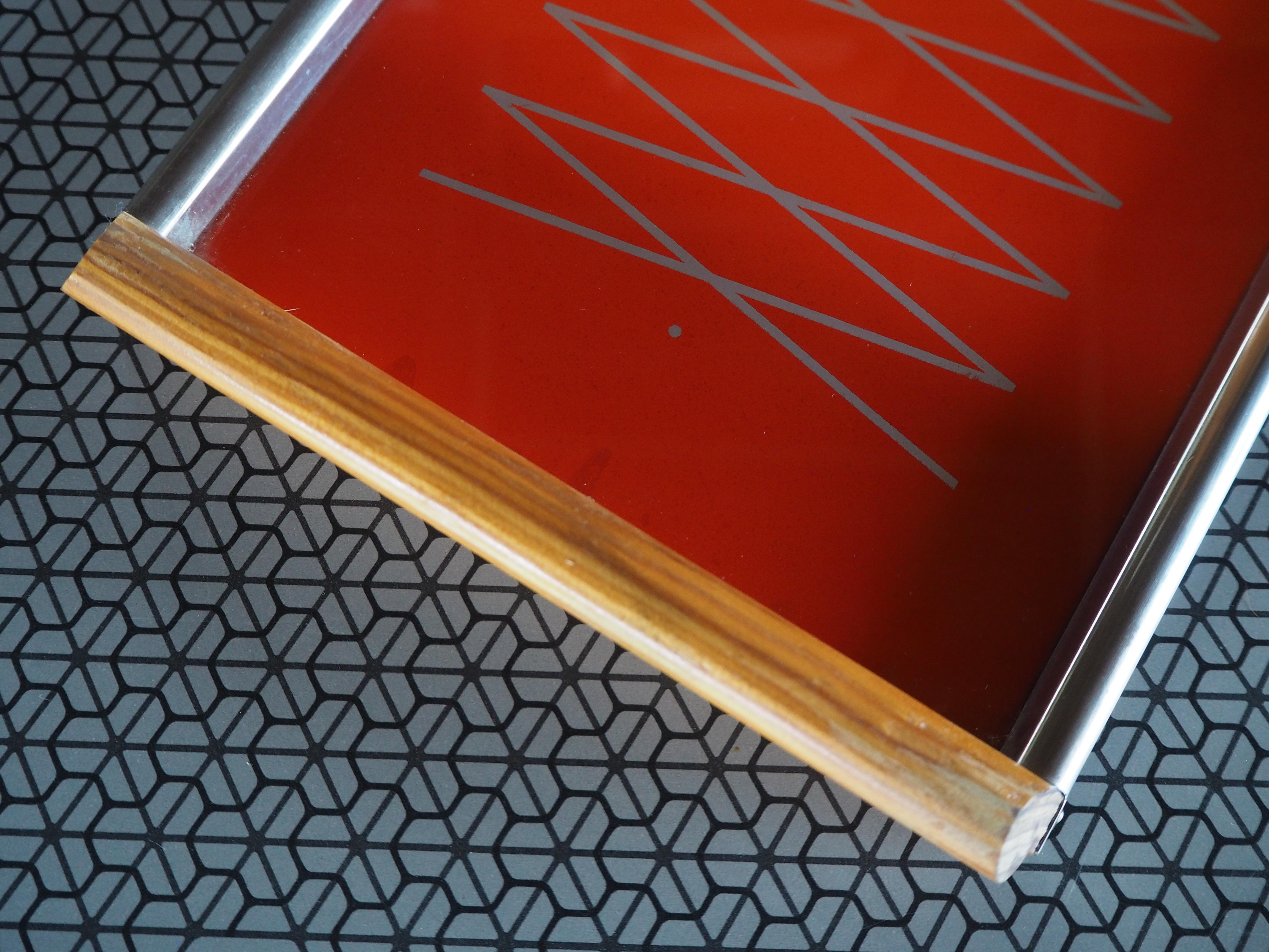 Midcentury Serving Tray, Europe, 1950s For Sale 9