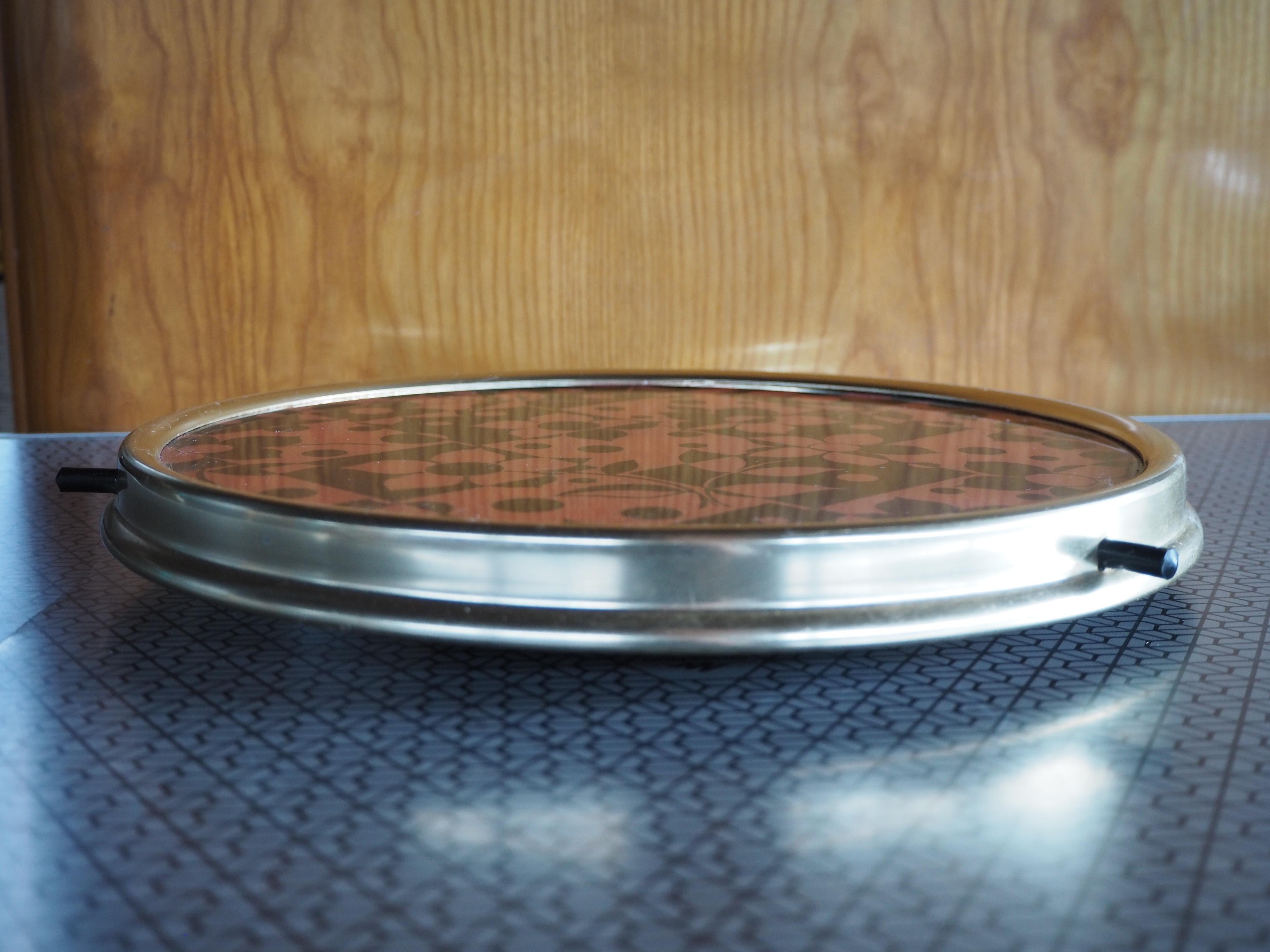 Serviertablett aus der Jahrhundertmitte, Europa, 1950er Jahre (Moderne der Mitte des Jahrhunderts) im Angebot