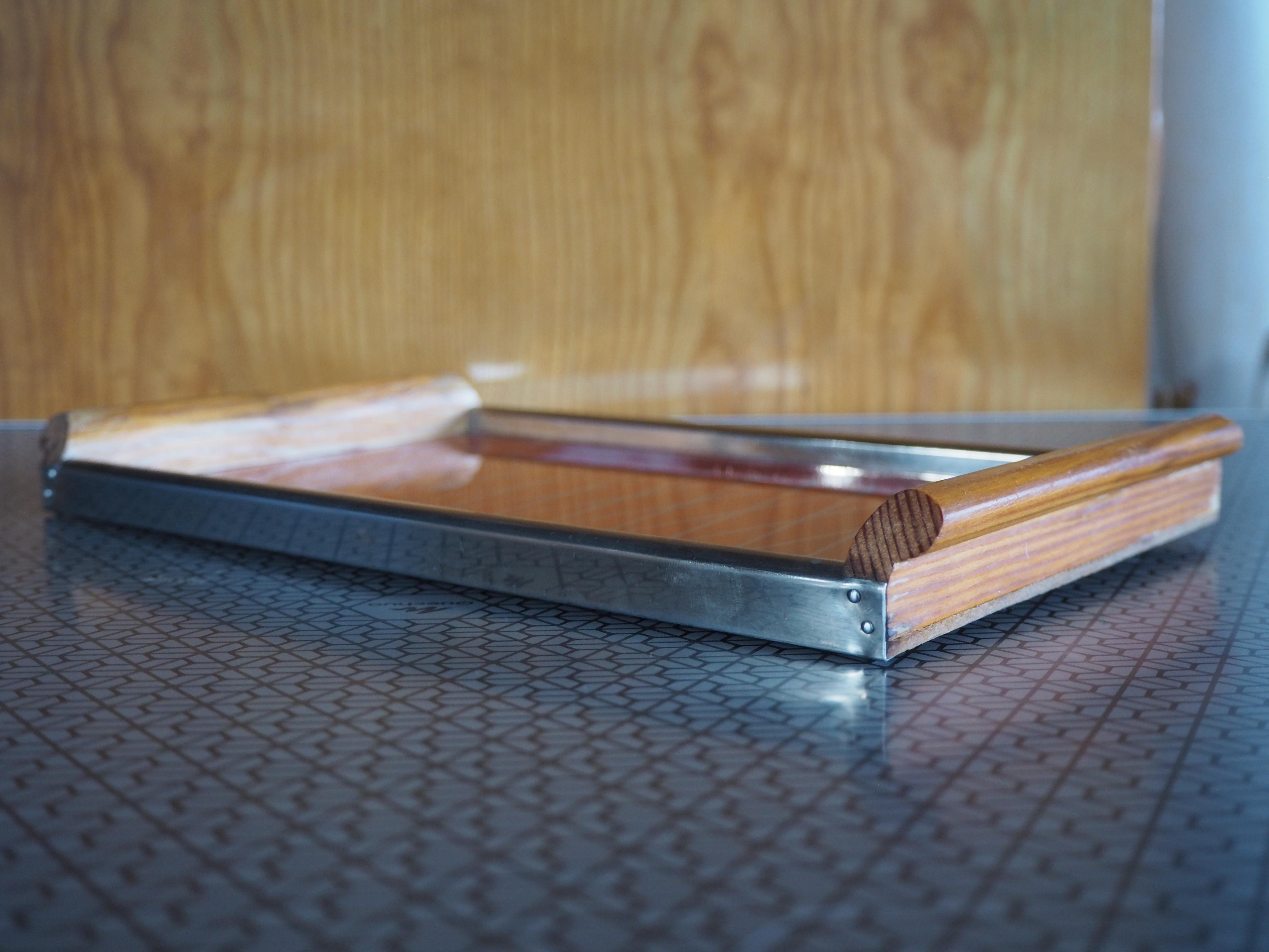Czech Midcentury Serving Tray, Europe, 1950s For Sale