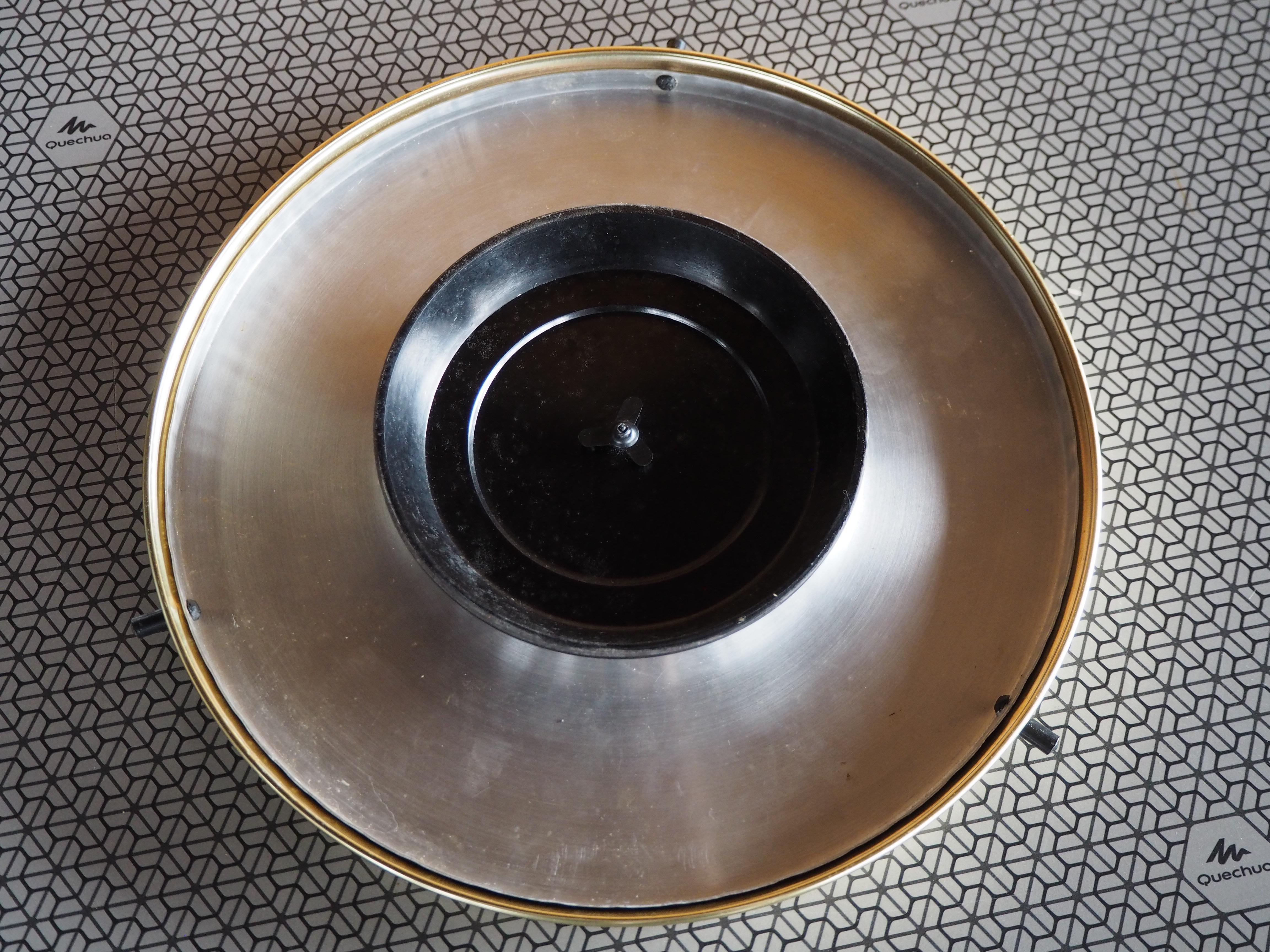 Serviertablett aus der Jahrhundertmitte, Europa, 1950er Jahre (Glas) im Angebot