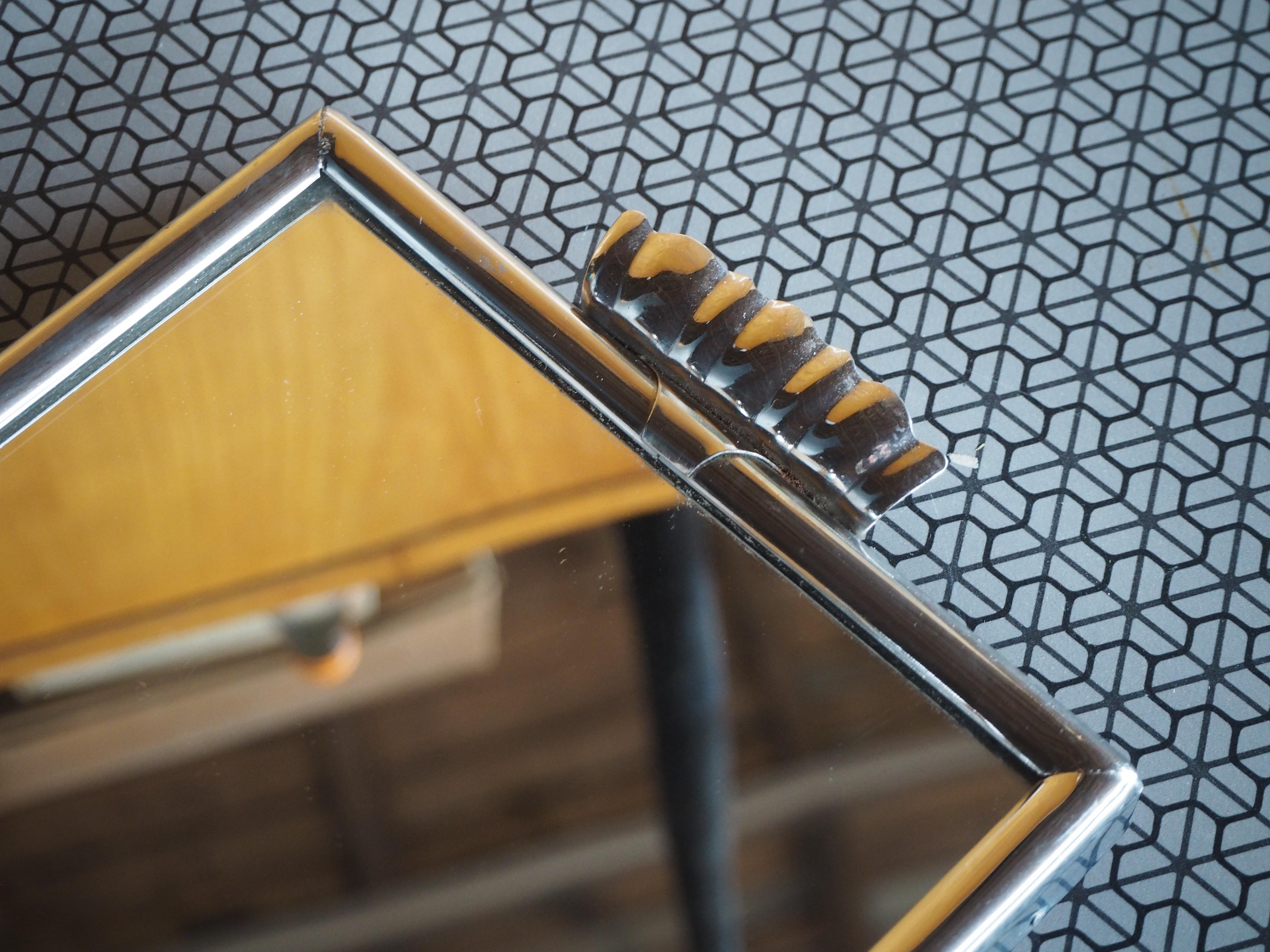 Bandeja de servir de mediados de siglo, Europa, años 50 Vidrio en venta