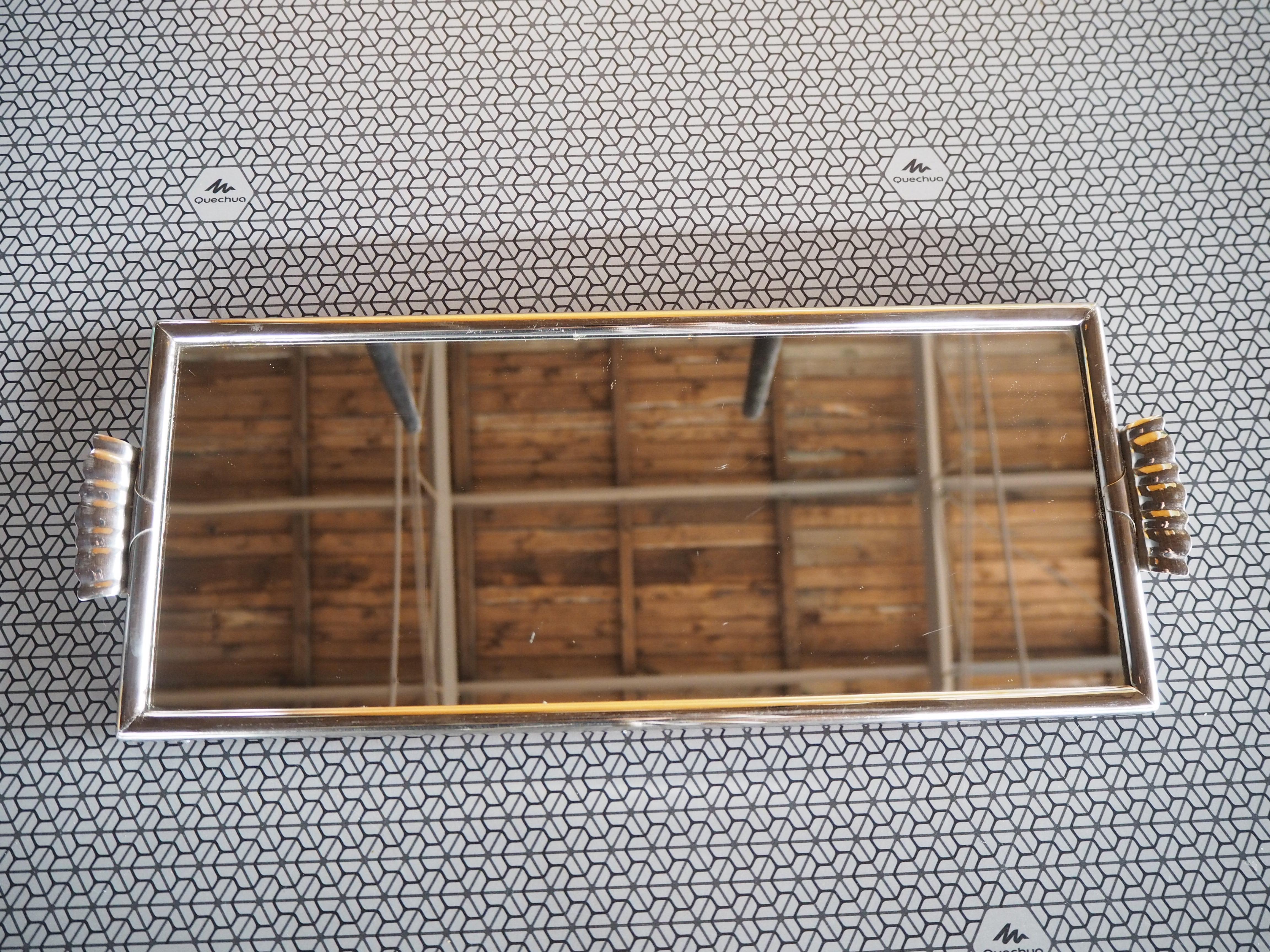 Bandeja de servir de mediados de siglo, Europa, años 50 en venta 2