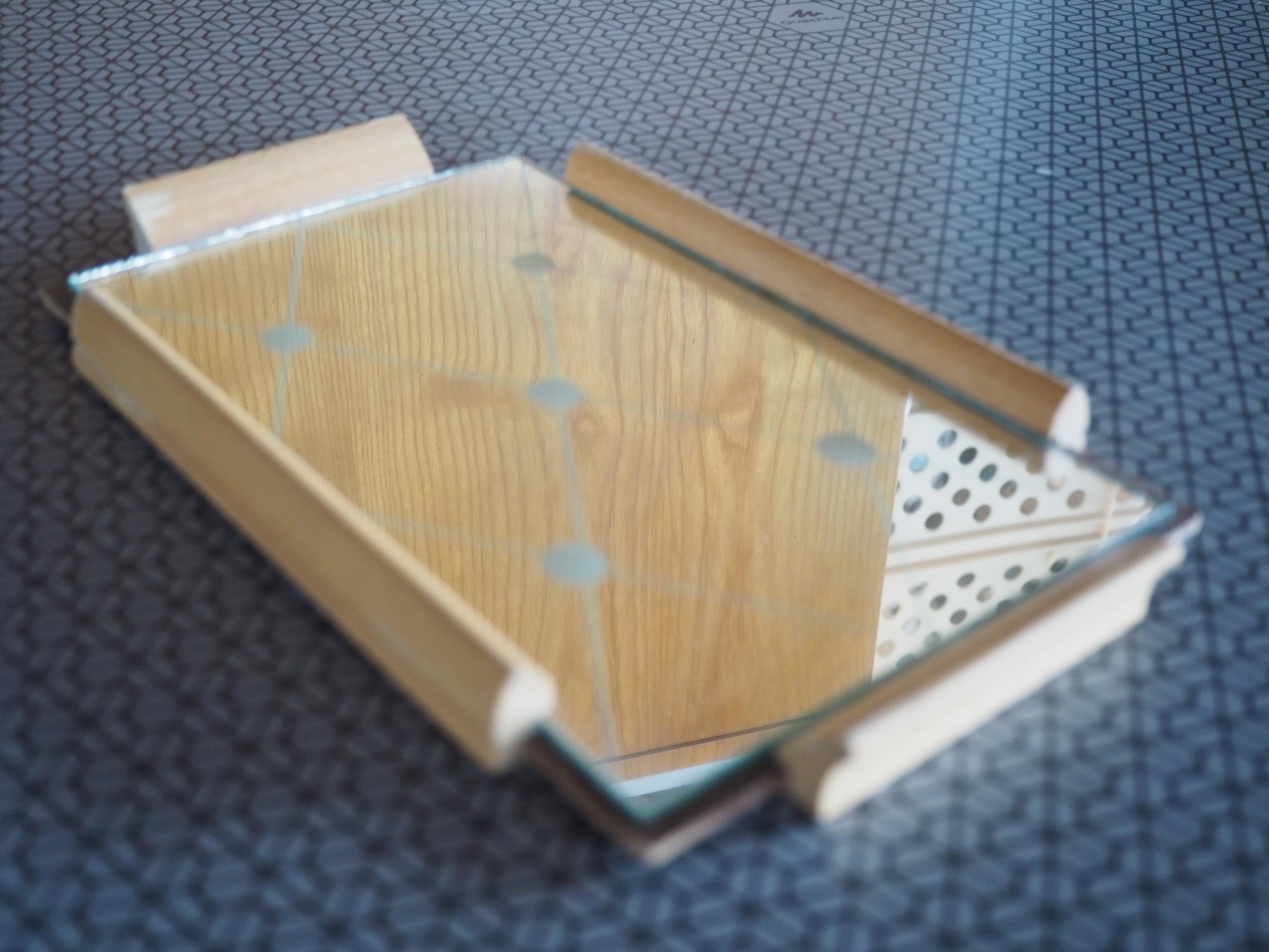 Bandeja de servir de mediados de siglo, Europa, años 50 en venta 2