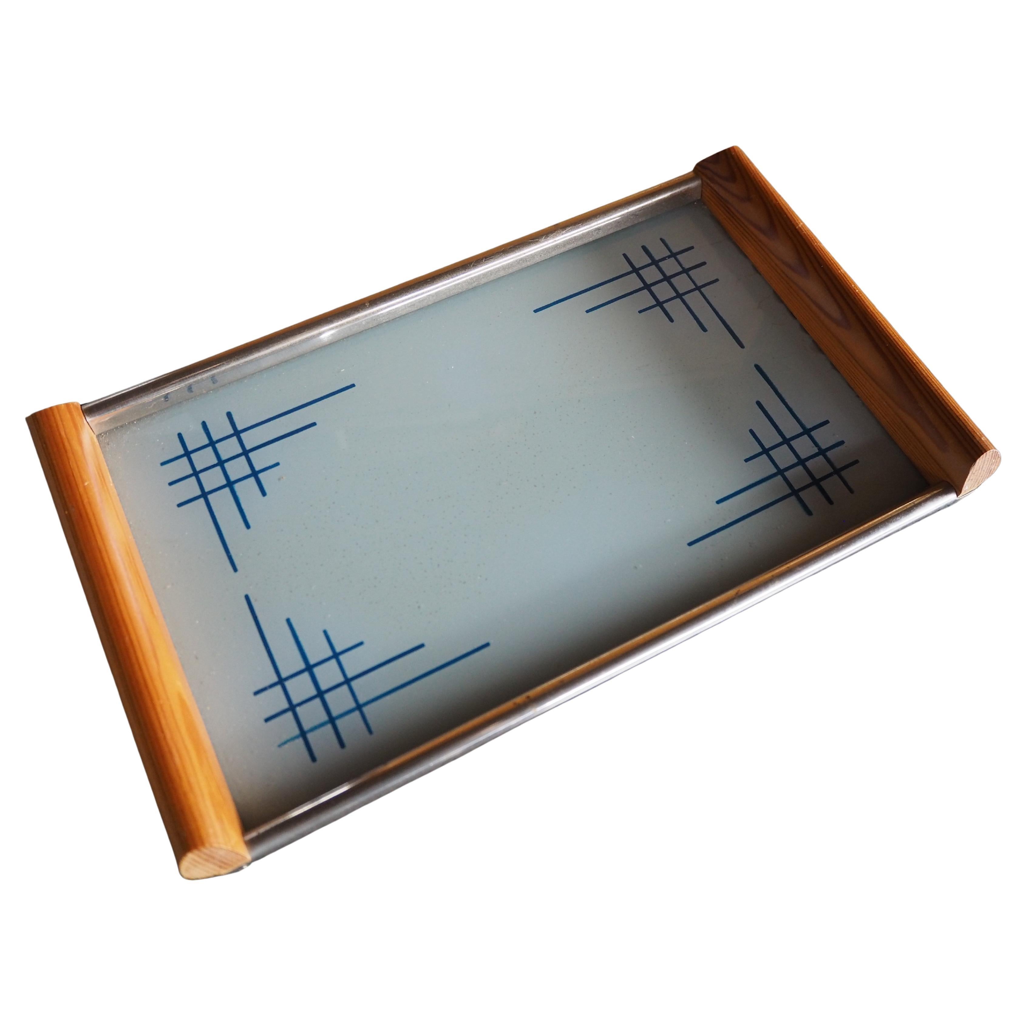 Serviertablett aus der Jahrhundertmitte, Europa, 1950er Jahre