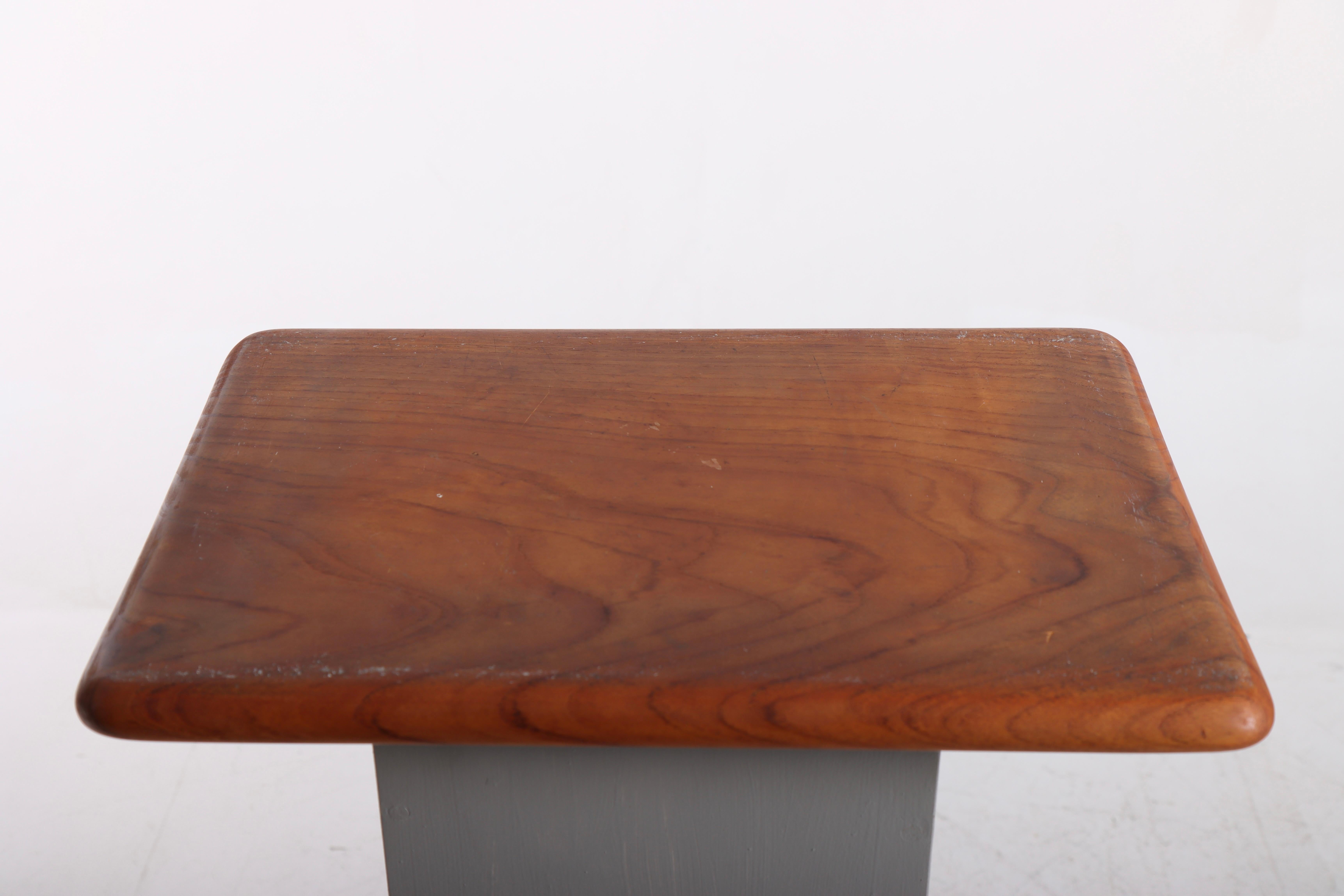 Midcentury Serving Tray in Solid Teak by Kay Bojesen, 1950s In Good Condition For Sale In Lejre, DK