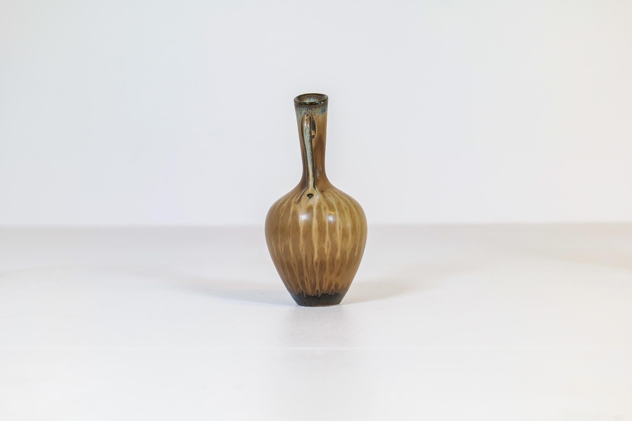 Ensemble de 3 vases du milieu du siècle de Rrstrand Gunnar Nylund, Suède en vente 10