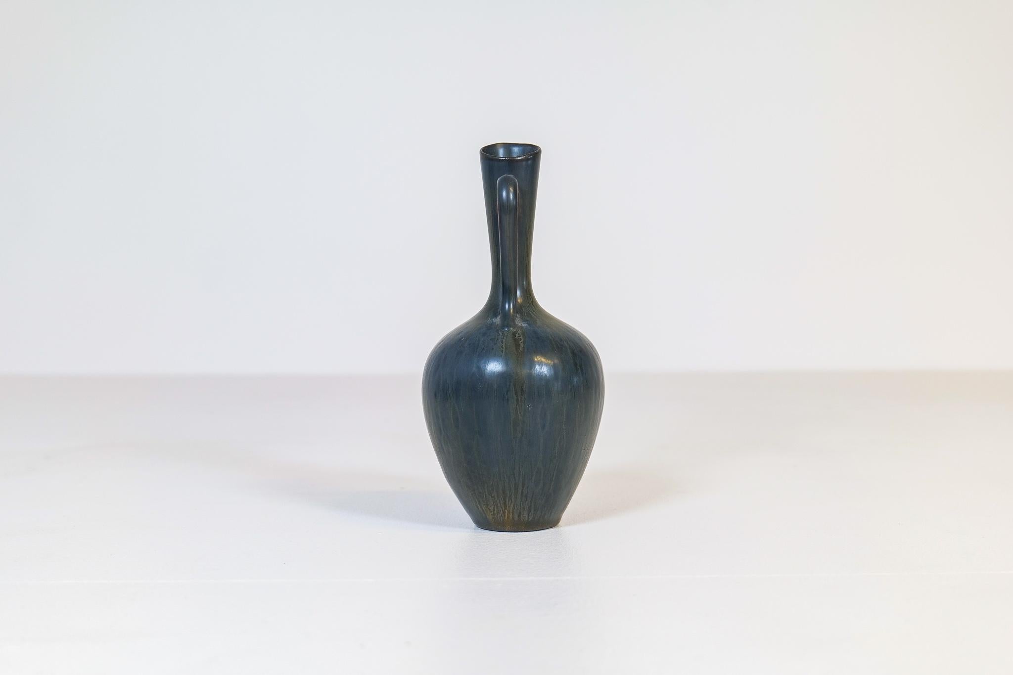 Ensemble de 3 vases du milieu du siècle de Rrstrand Gunnar Nylund, Suède en vente 13