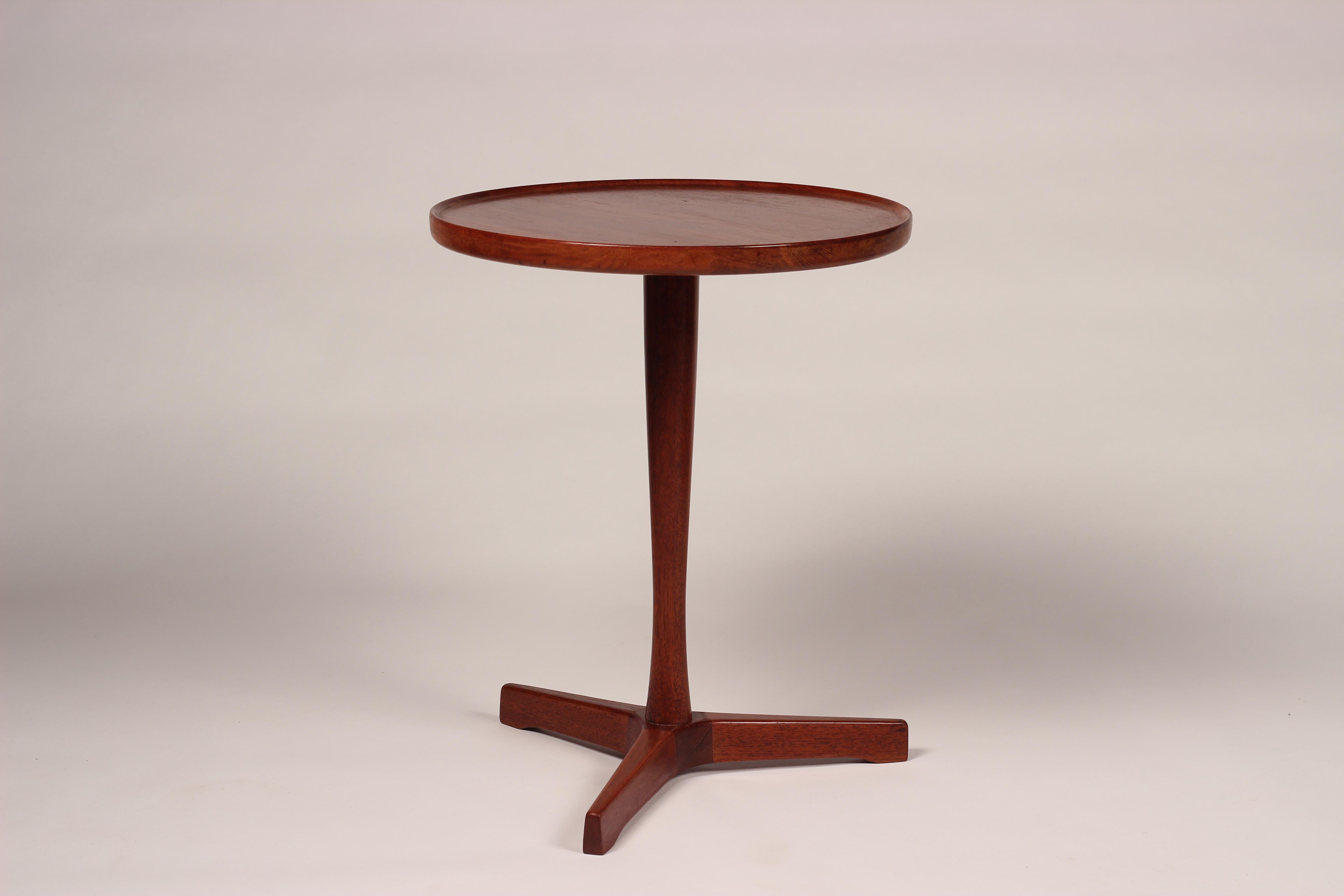 Midcentury Set of 4 Danish Teak Side Tables Designed by Hans C Andersen 4