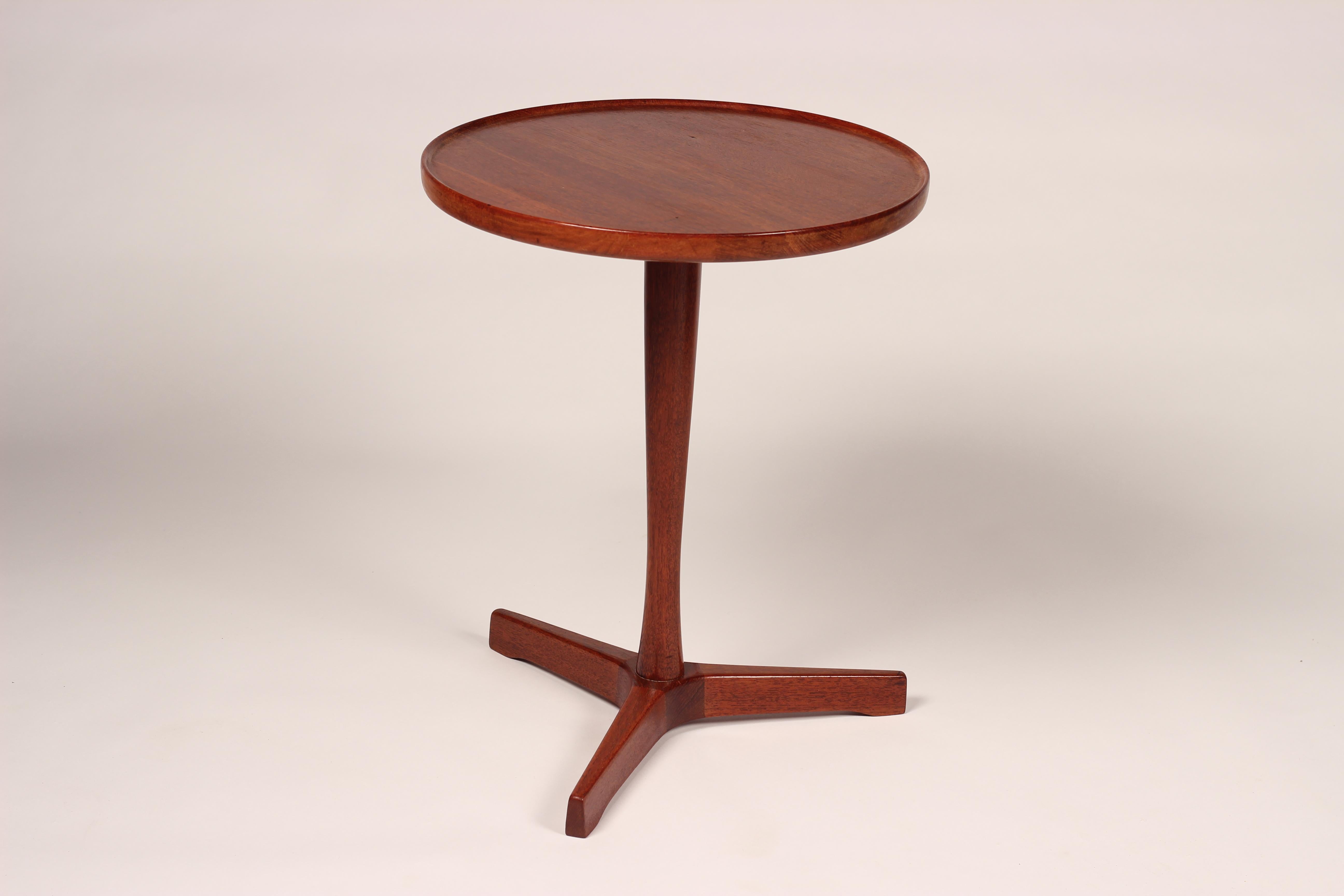 Midcentury Set of 4 Danish Teak Side Tables Designed by Hans C Andersen 6