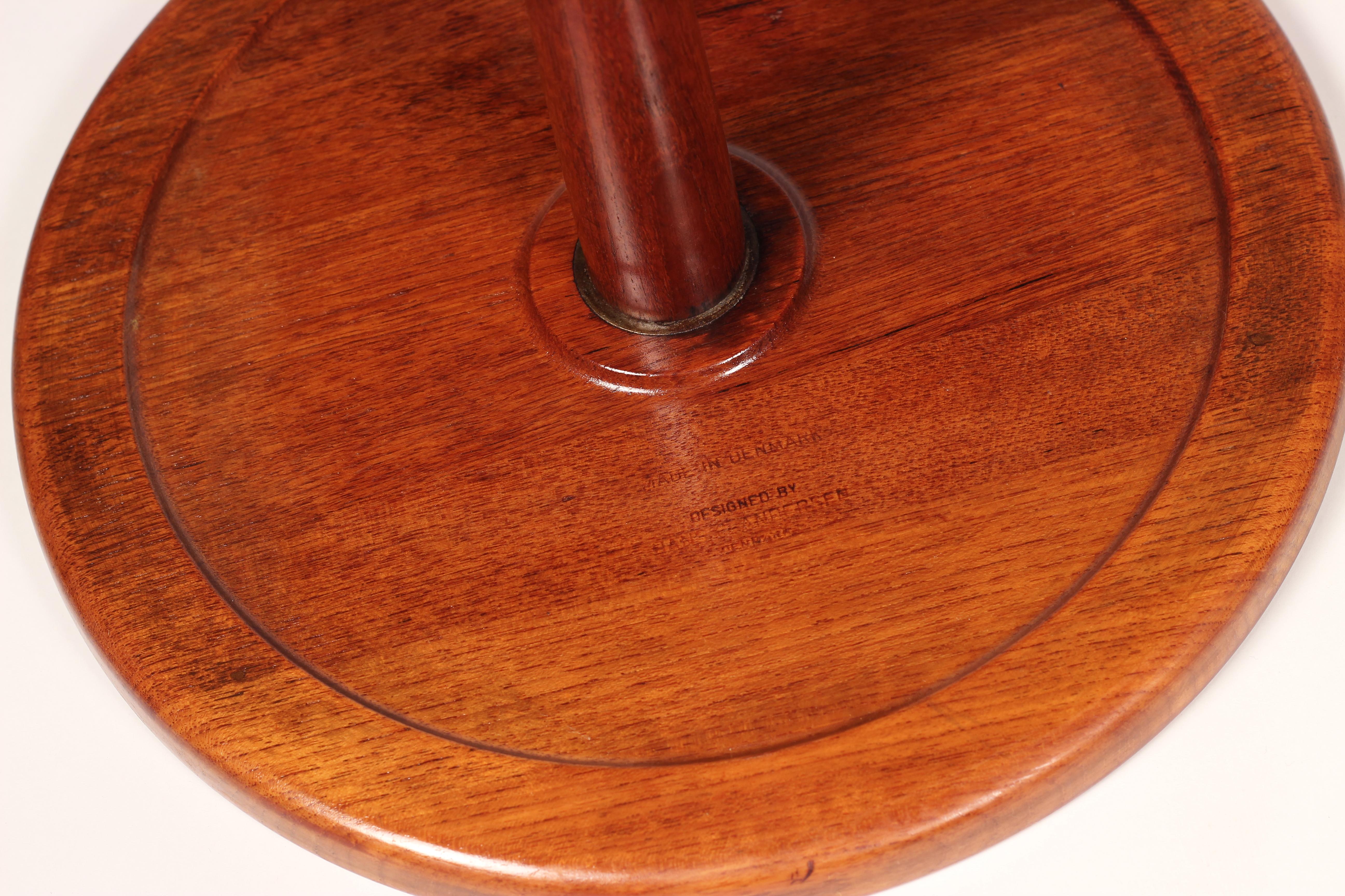Midcentury Set of 4 Danish Teak Side Tables Designed by Hans C Andersen 9