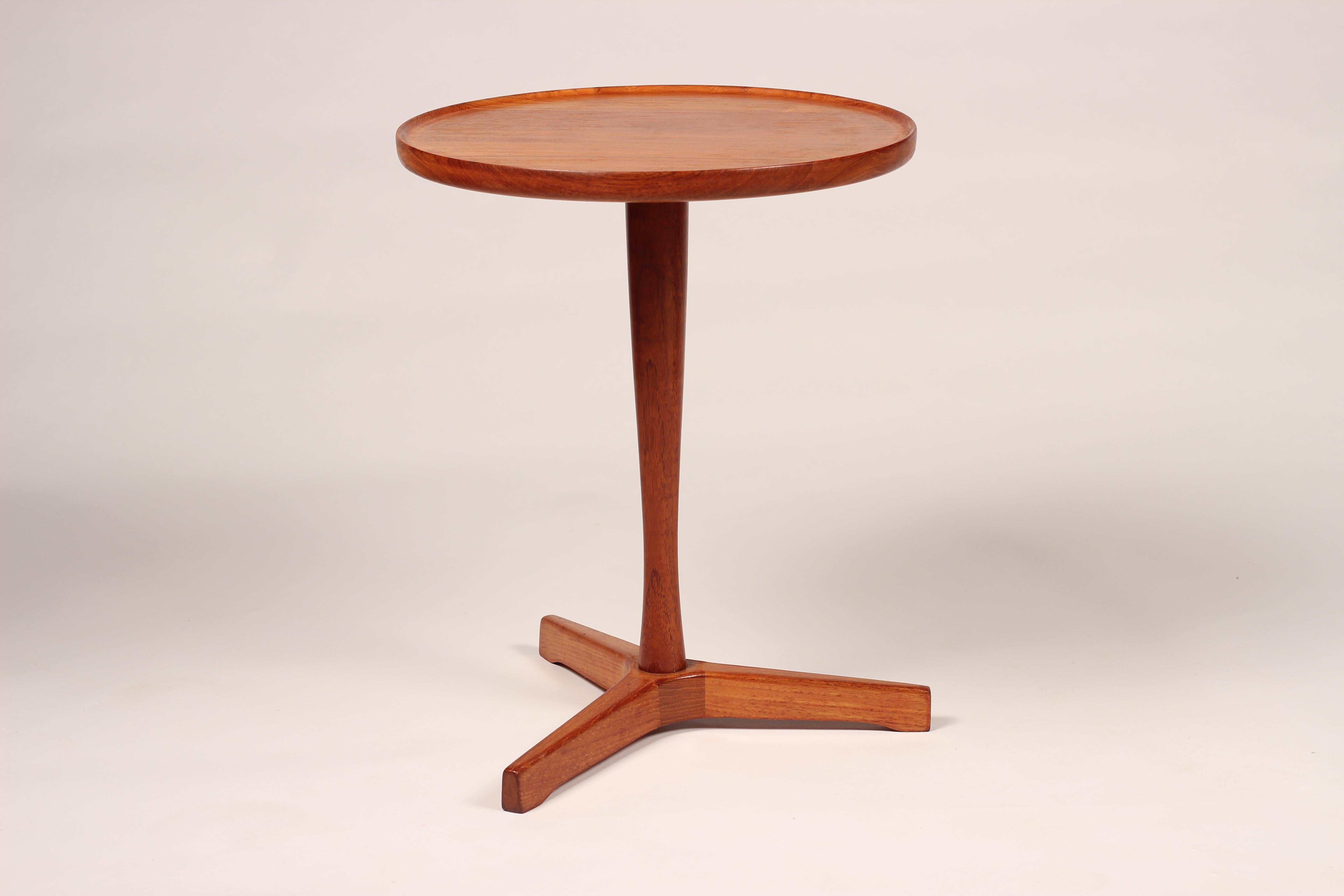 Midcentury Set of 4 Danish Teak Side Tables Designed by Hans C Andersen 11