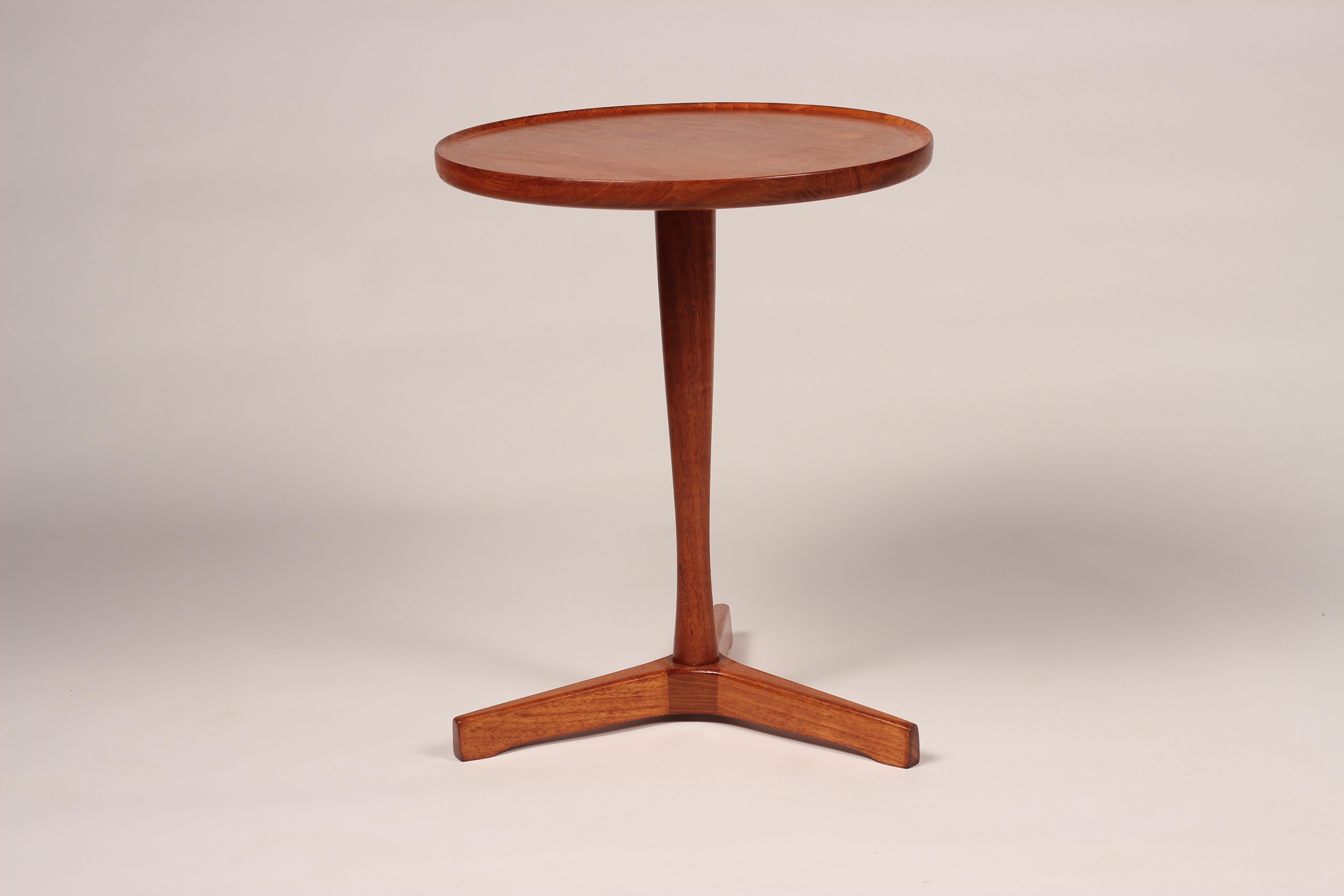 Midcentury Set of 4 Danish Teak Side Tables Designed by Hans C Andersen 13