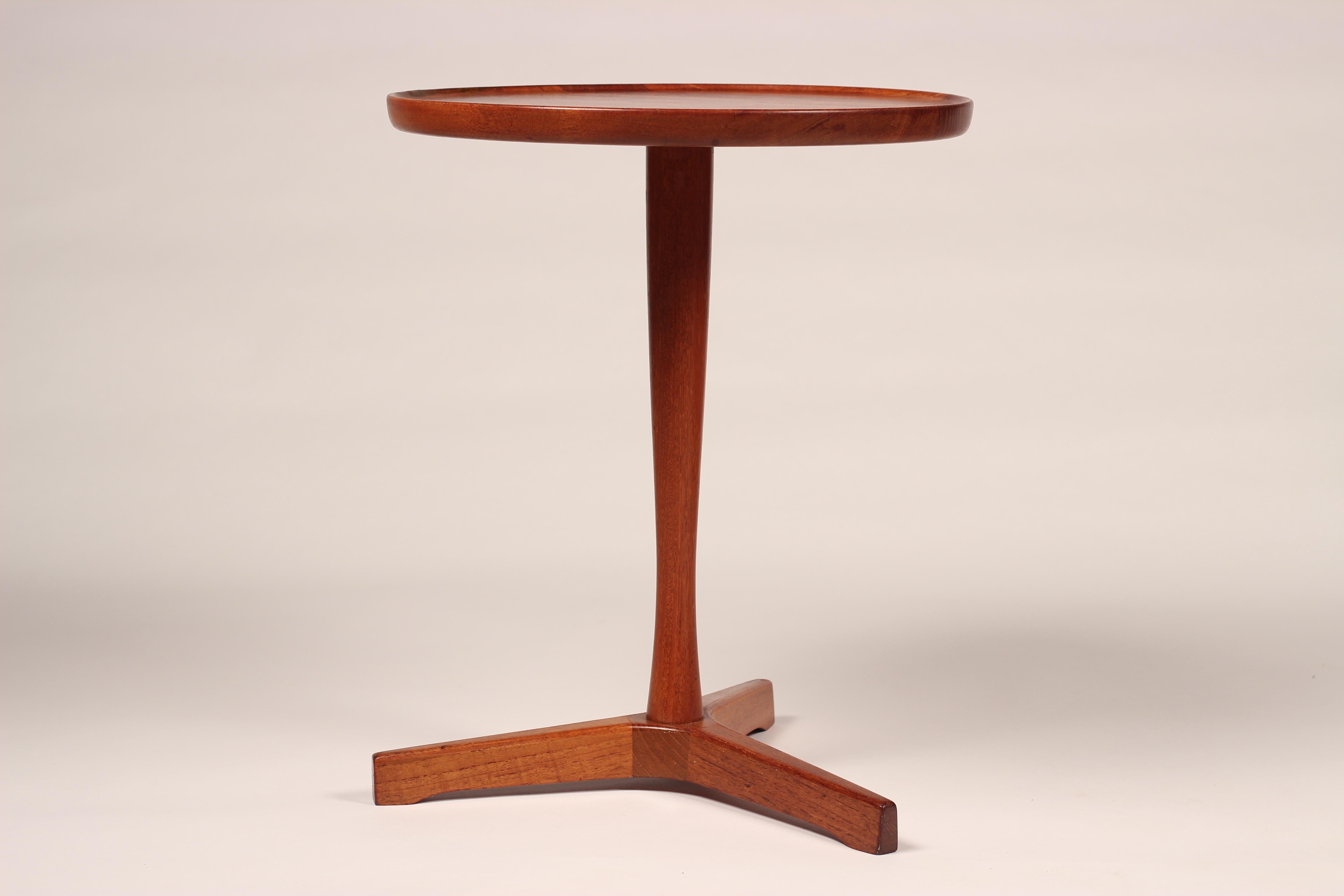 Midcentury Set of 4 Danish Teak Side Tables Designed by Hans C Andersen 2