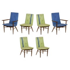 Midcentury Set of 6 Dining Chairs by George Nakashima