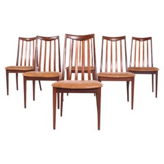 Midcentury Set of 6 G-Plan Dining Chairs by Leslie Dandy
