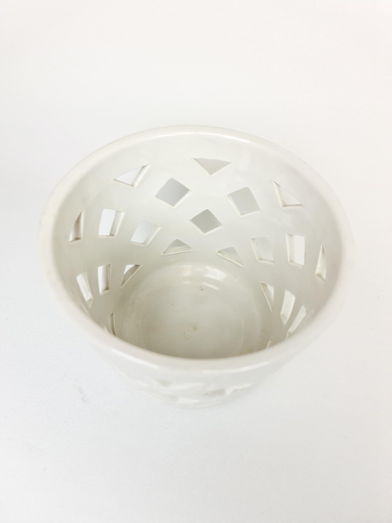 Ceramic Midcentury Set of 7 Vases/Flower Pots 