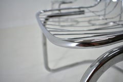 Midcentury Set of Four Dining Chairs by Gastone Rinaldi, Italy, 1970s