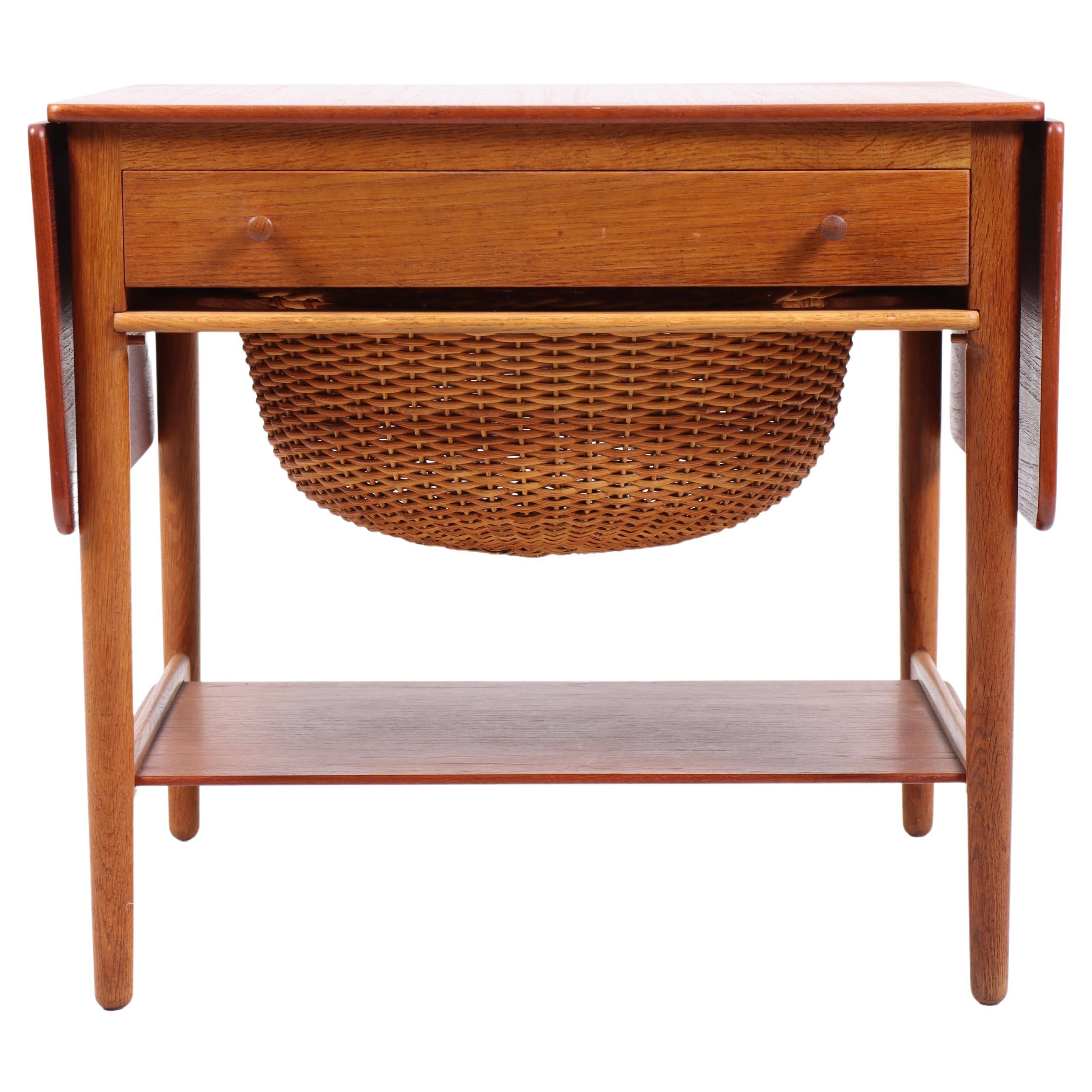Hans Wegner Sewing Table - 14 For Sale on 1stDibs | danish sewing