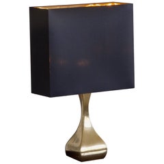Lights de table en laiton de forme midcentury