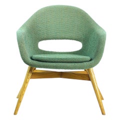 Midcentury Shell Chair by Frantisek Jirak, Czechoslovakia, circa 1960