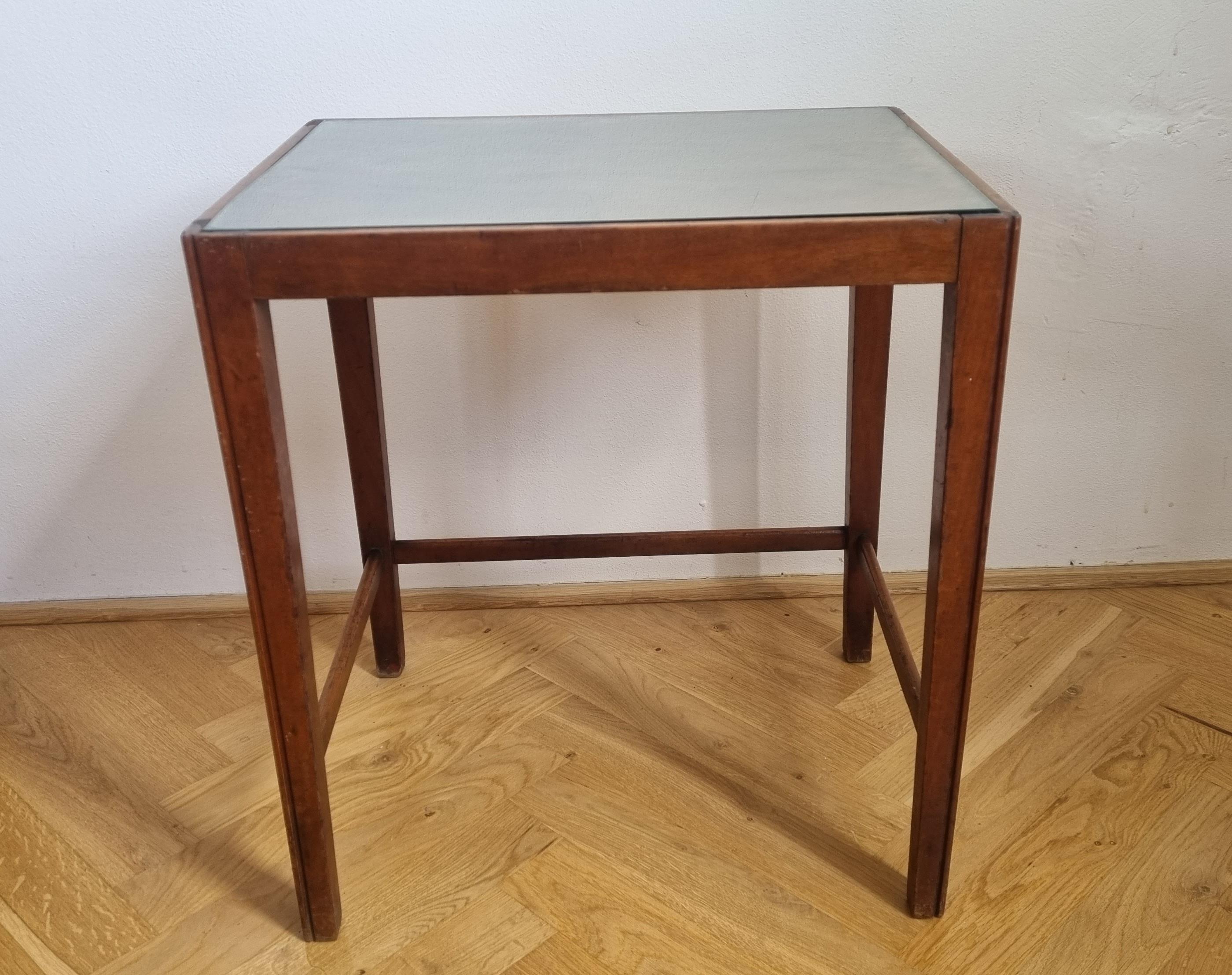 Verre Table d'appoint ou table basse du milieu du siècle Wilhelm Renz, Allemagne, années 1960 en vente