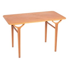 Midcentury Side Table by Hvidt & Mølgaard, Made in Denmark