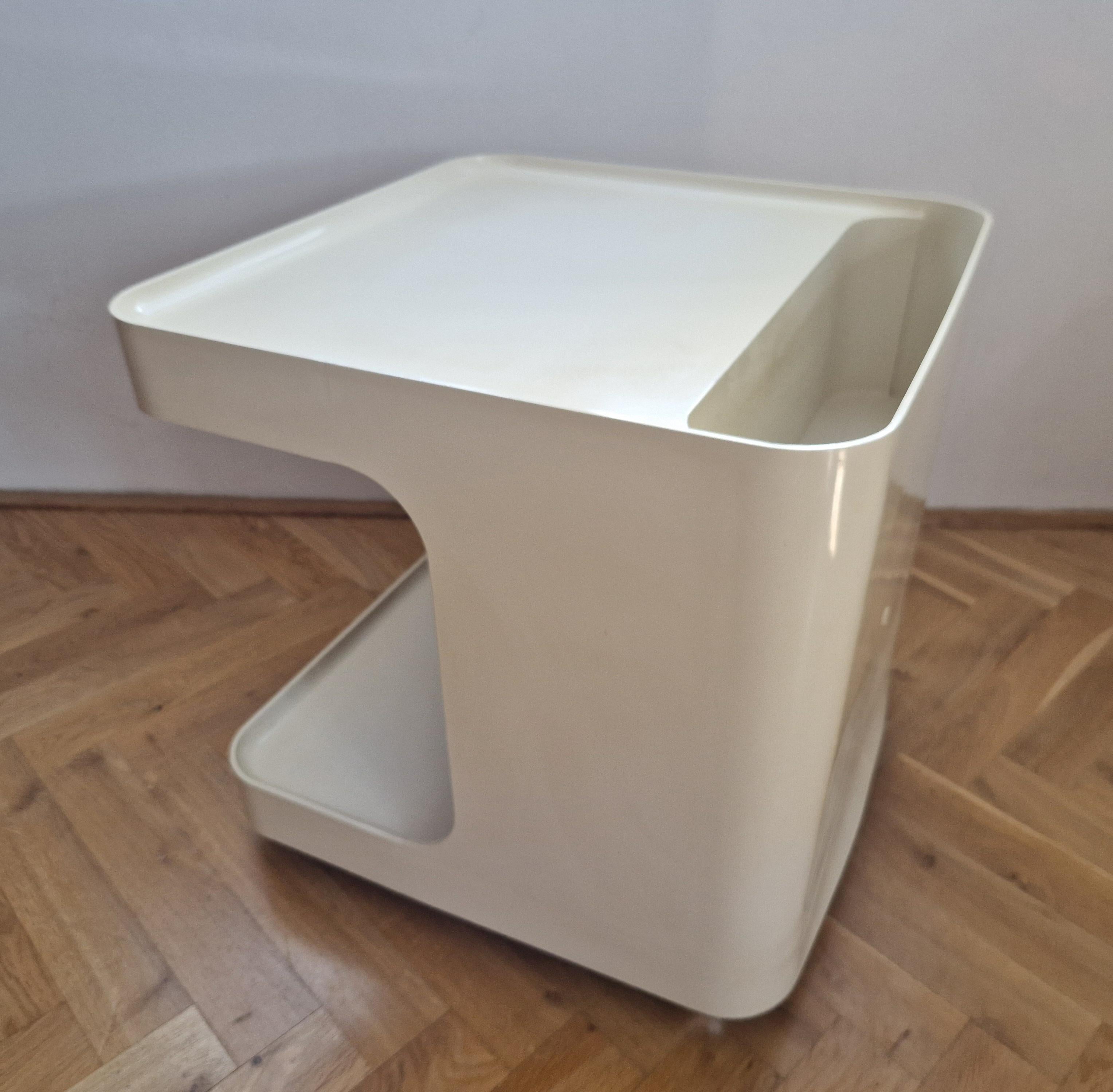 Mesa auxiliar de mediados de siglo GAME diseñada por Marcello Siard para Longato, Italia, 1970 en venta 7