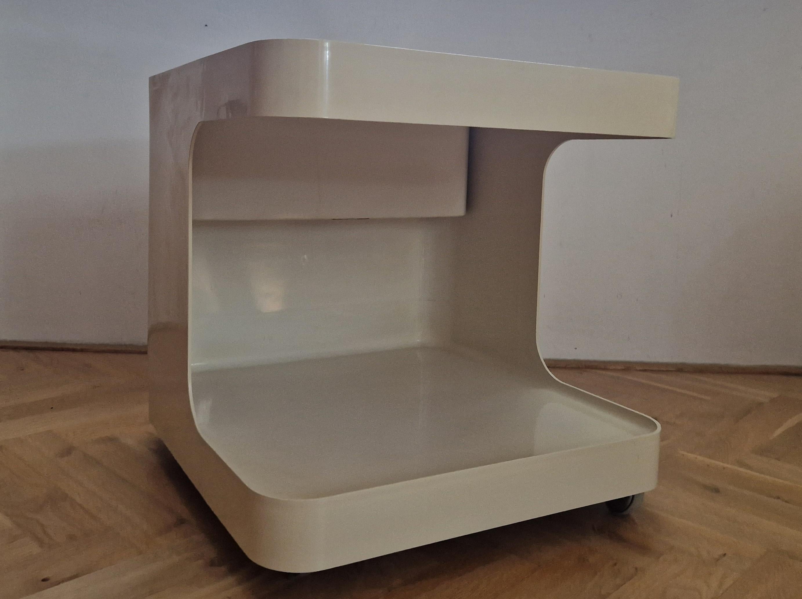 Mesa auxiliar de mediados de siglo GAME diseñada por Marcello Siard para Longato, Italia, 1970 Moderno de mediados de siglo en venta
