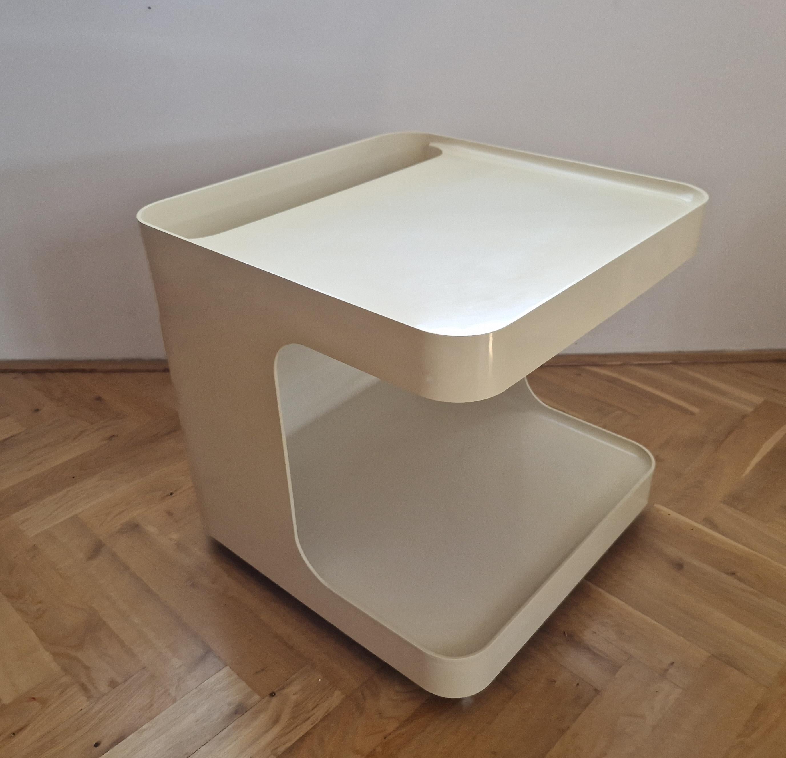 Mesa auxiliar de mediados de siglo GAME diseñada por Marcello Siard para Longato, Italia, 1970 en venta 1
