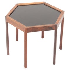 Midcentury Side Table in Rosewood and Formica by Hans C. Andersen, 1950s