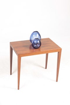 Midcentury Side Table in Rosewood by Haslev, Danish Design, 1960s