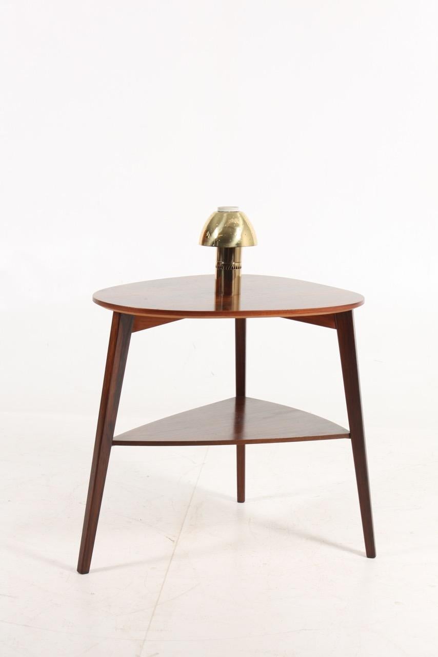 Midcentury Side Table in Rosewood, Made in Denmark 1960s In Good Condition In Lejre, DK