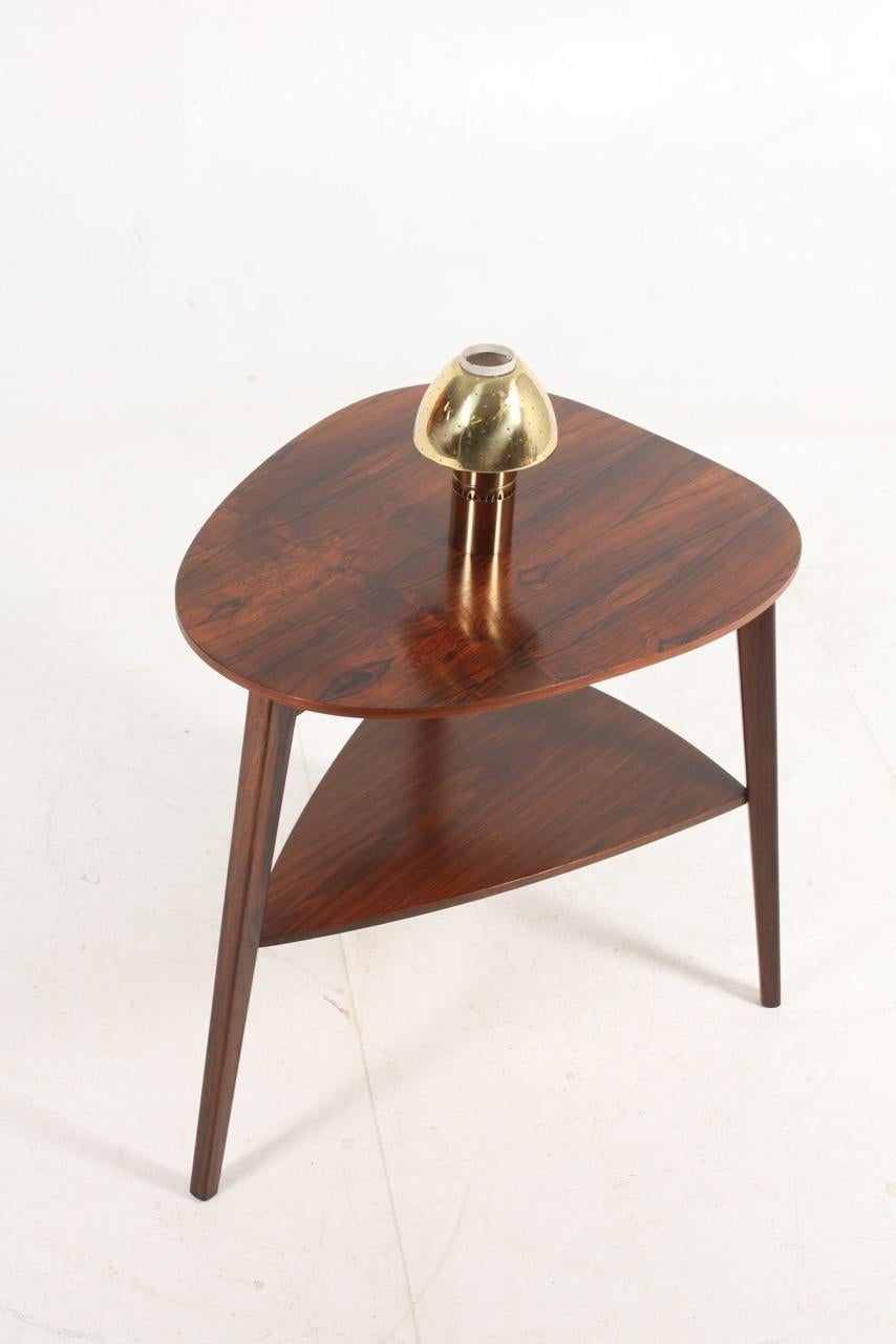 Mid-20th Century Midcentury Side Table in Rosewood, Made in Denmark 1960s