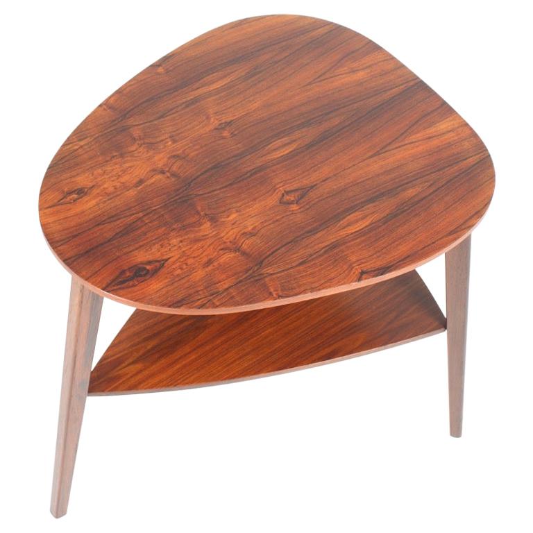 Midcentury Side Table in Rosewood, Made in Denmark 1960s