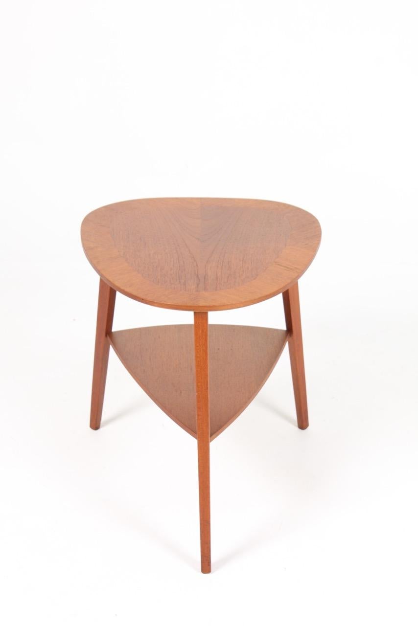 Danish Midcentury Side Table in Teak, Made in Denmark, 1960s