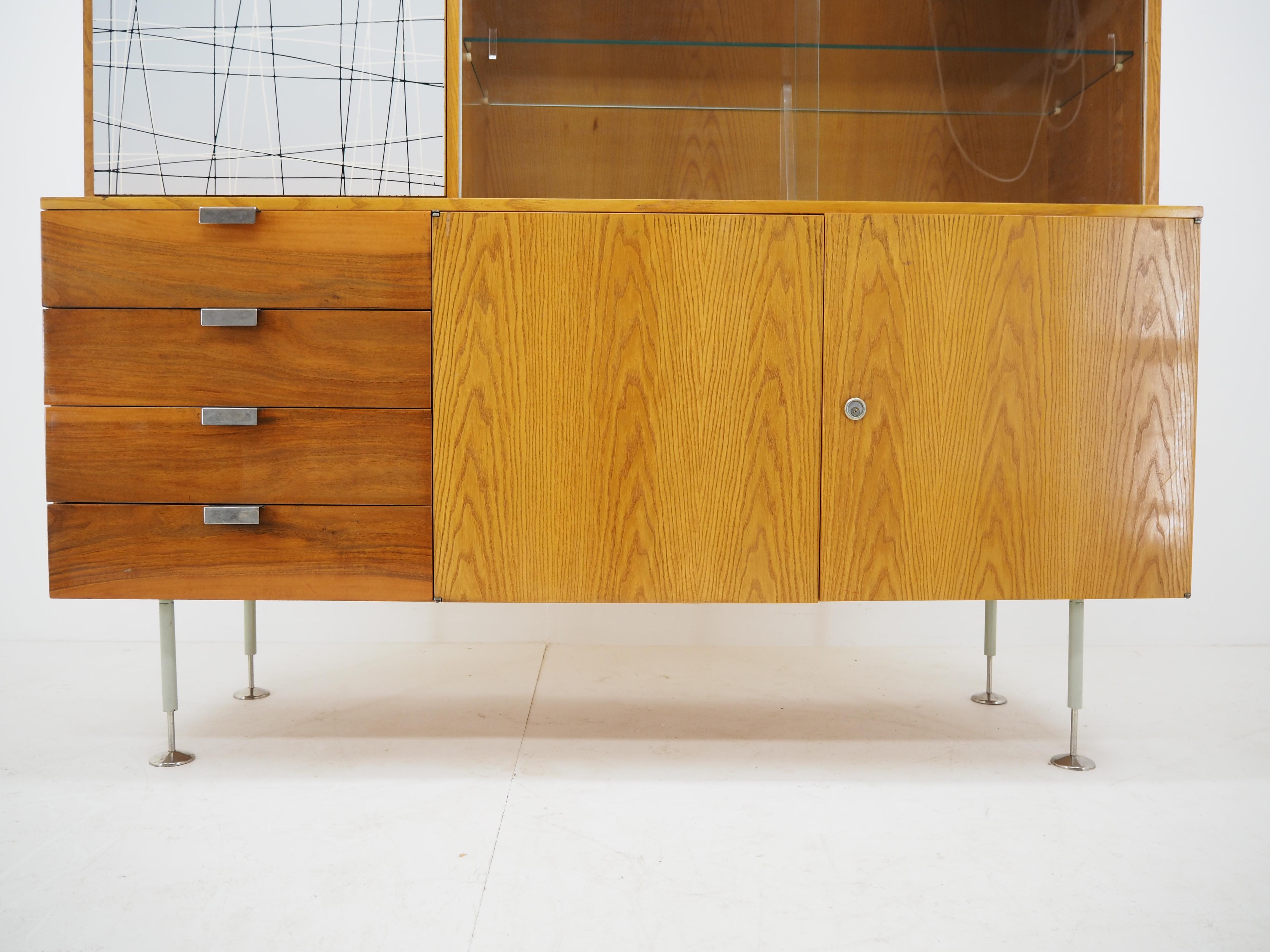 Midcentury Sideboard, Commode, Bar by Hubert Nepožitek, Bohumil Landsman, 1960s 3