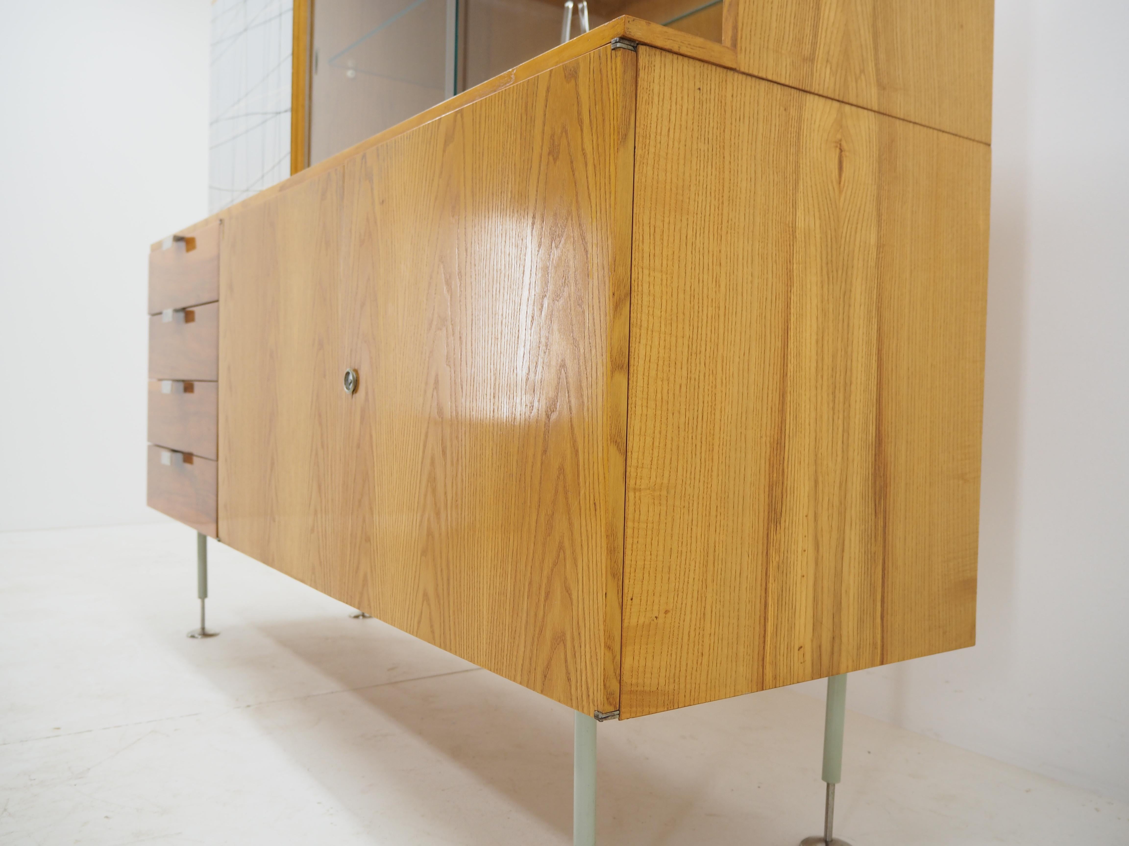 Midcentury Sideboard, Commode, Bar by Hubert Nepožitek, Bohumil Landsman, 1960s 1