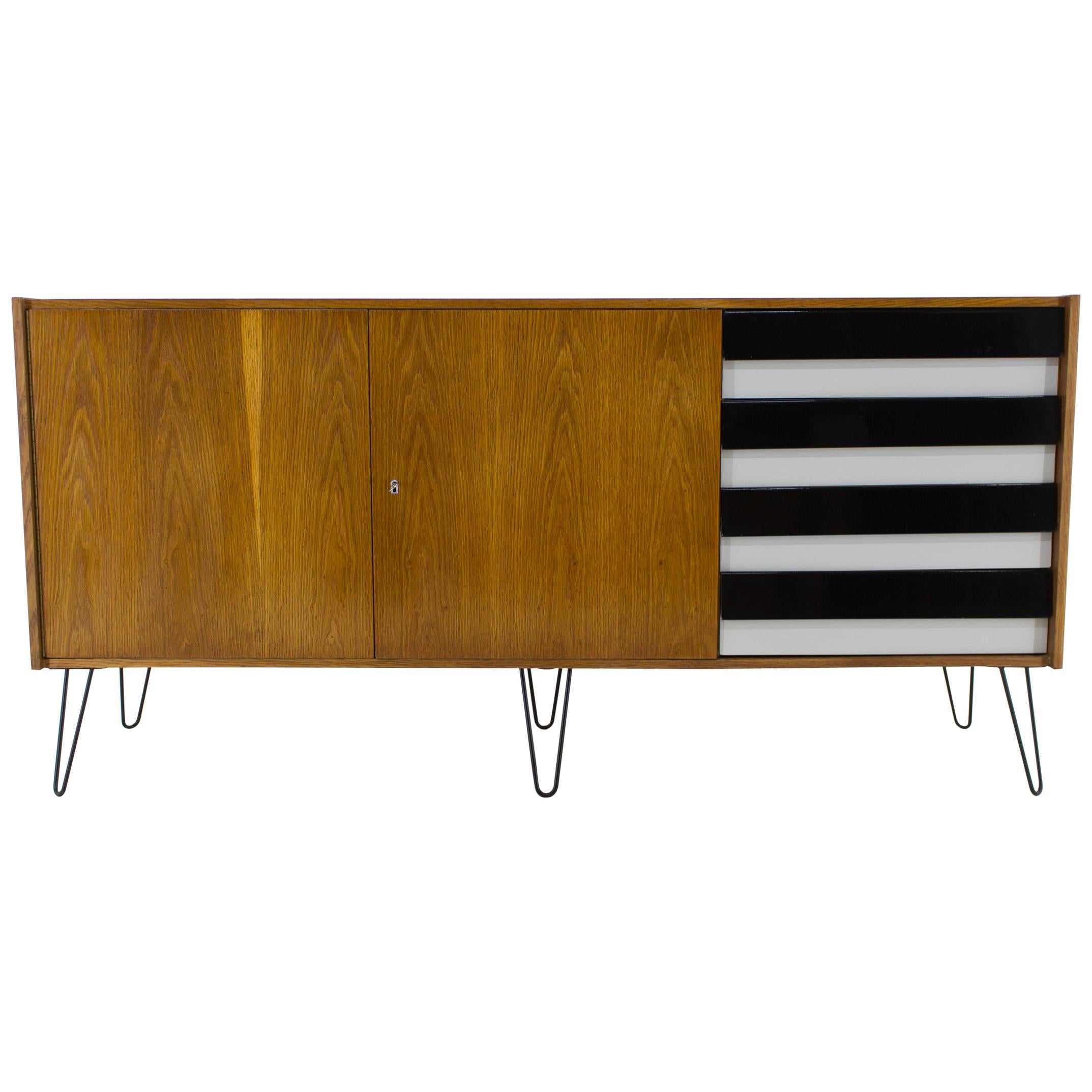 Midcentury Sideboard Designed by Jiří Jiroutek for Interier Praha, 1969