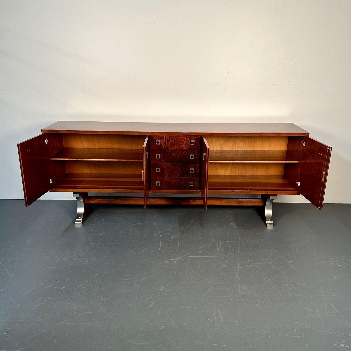 Midcentury Sideboard, Dresser by Guiseppe Scapinelli, Brazilian, Zebrawood 5