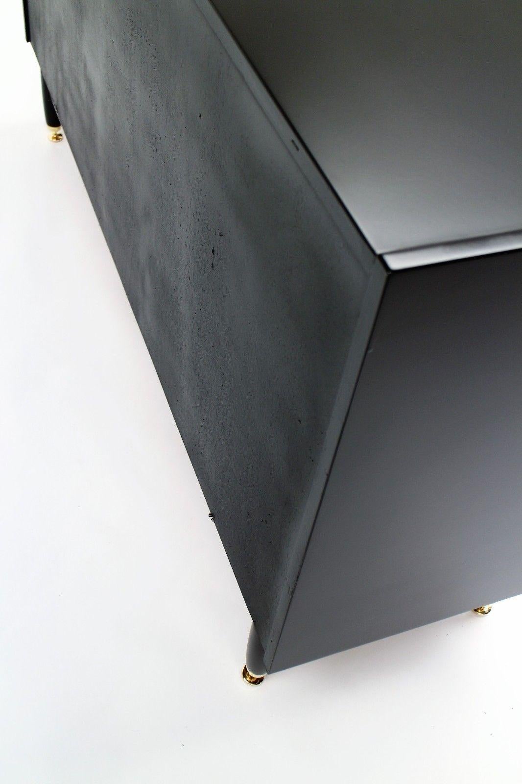 Midcentury Sideboard, Fornasetti Style Dresser Credenza G Plan Black  4