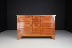 Midcentury Sideboard in French Oak by René Gabriel, France, 1940s