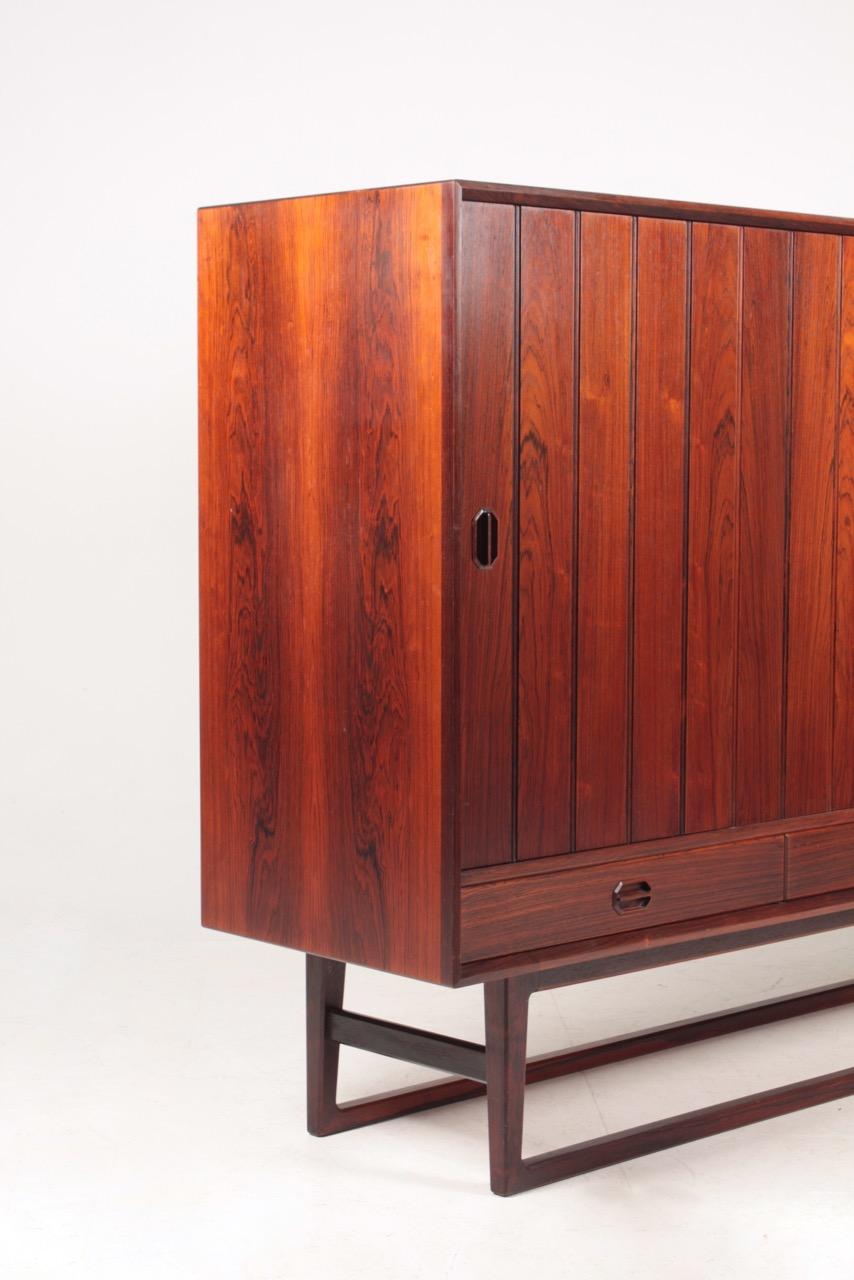Mid-20th Century Midcentury Sideboard in Rosewood by Helge Sibast, Danish Design For Sale