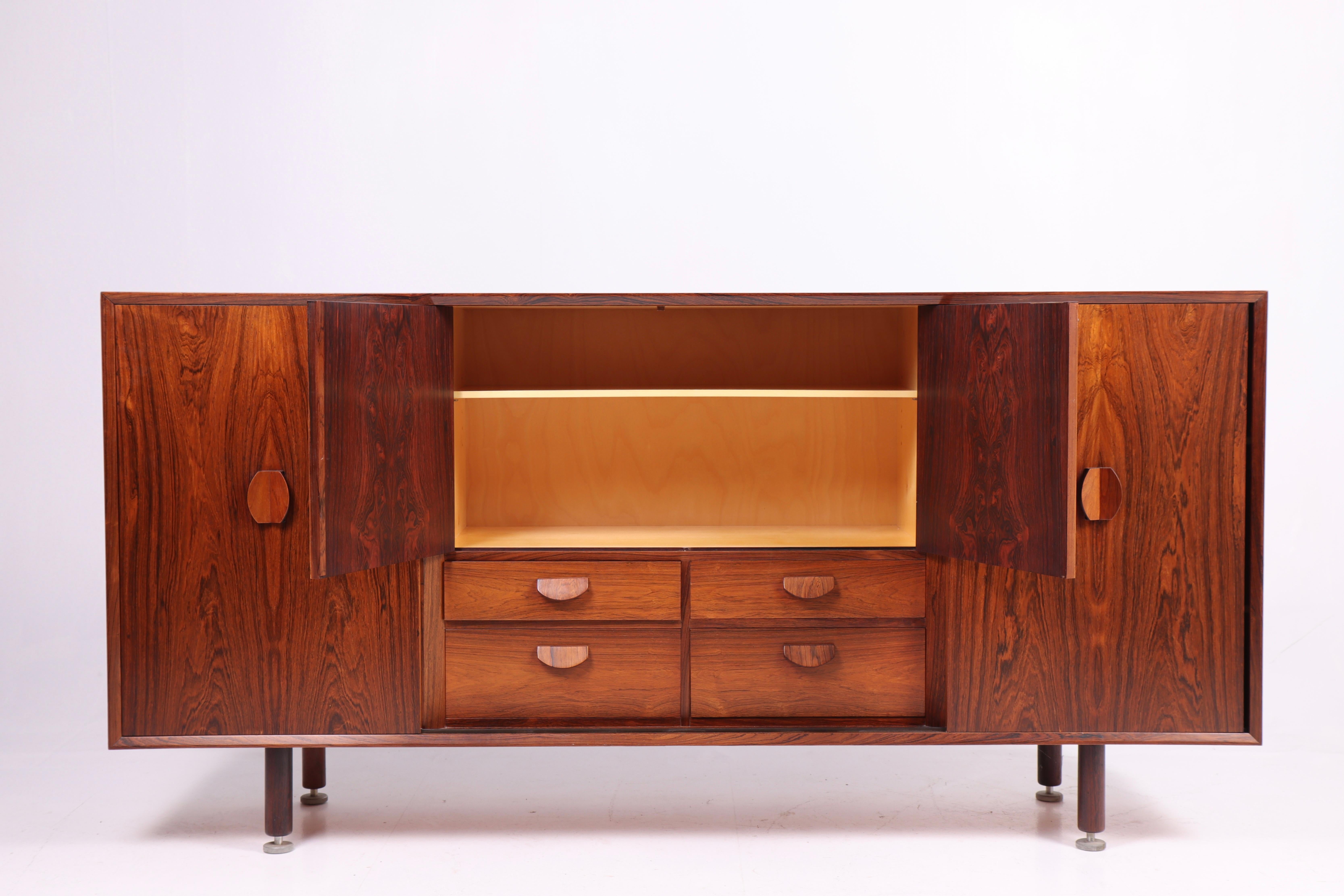 Midcentury Sideboard in Rosewood by Jens Risom, 1960s For Sale 1