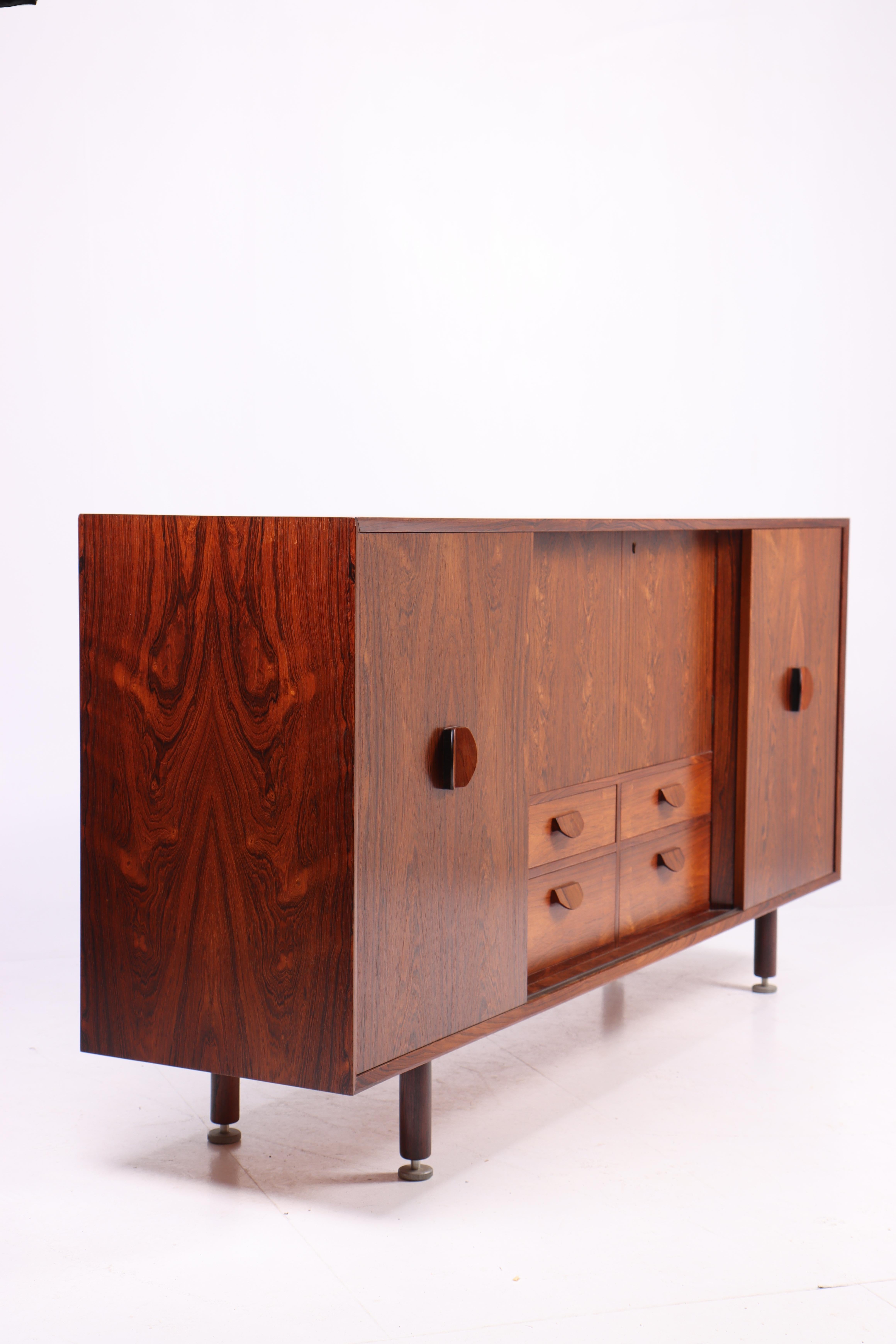 Midcentury Sideboard in Rosewood by Jens Risom, 1960s For Sale 3