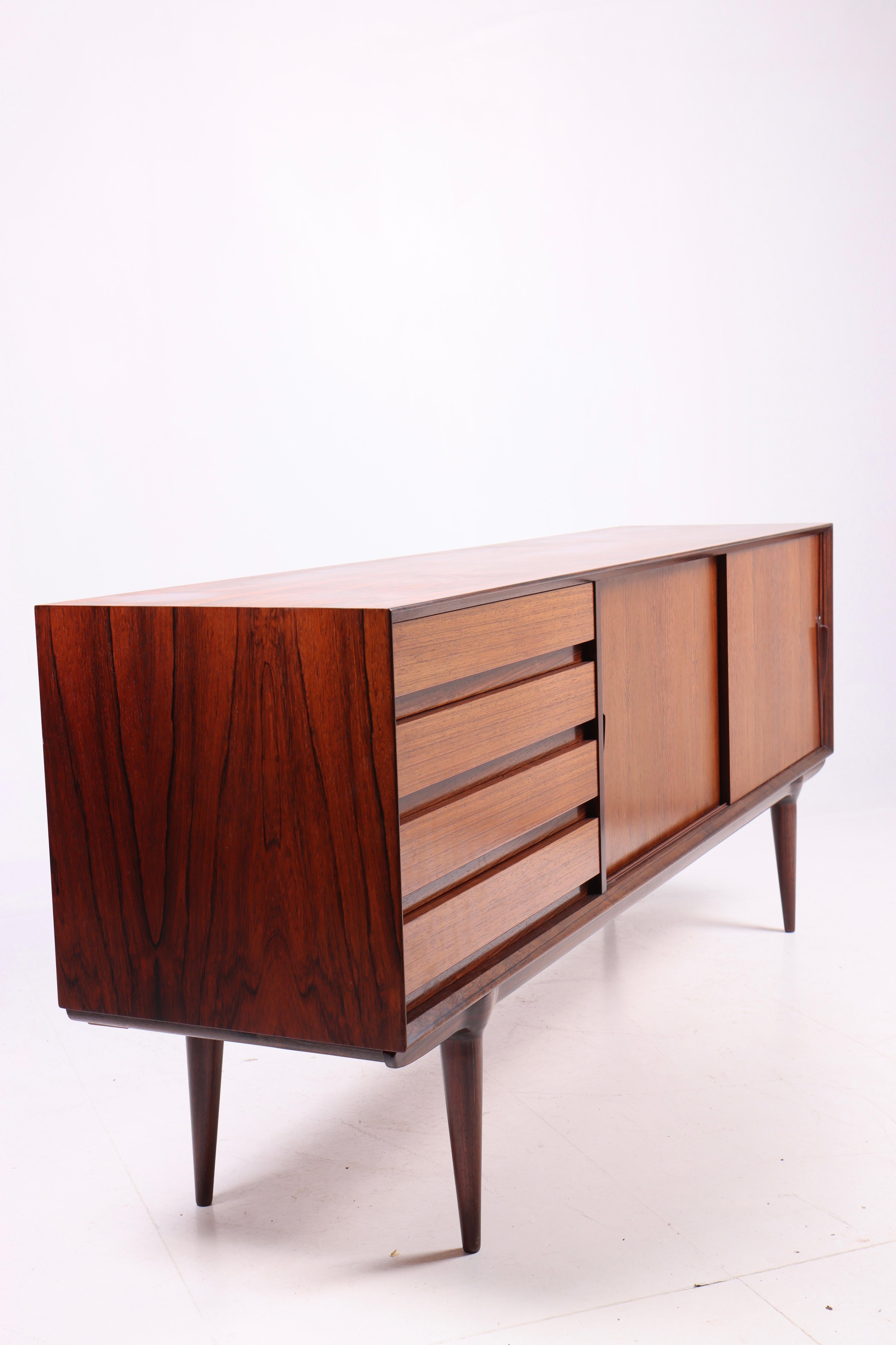 Midcentury Sideboard in Rosewood by Omann Jun, 1950s For Sale 4