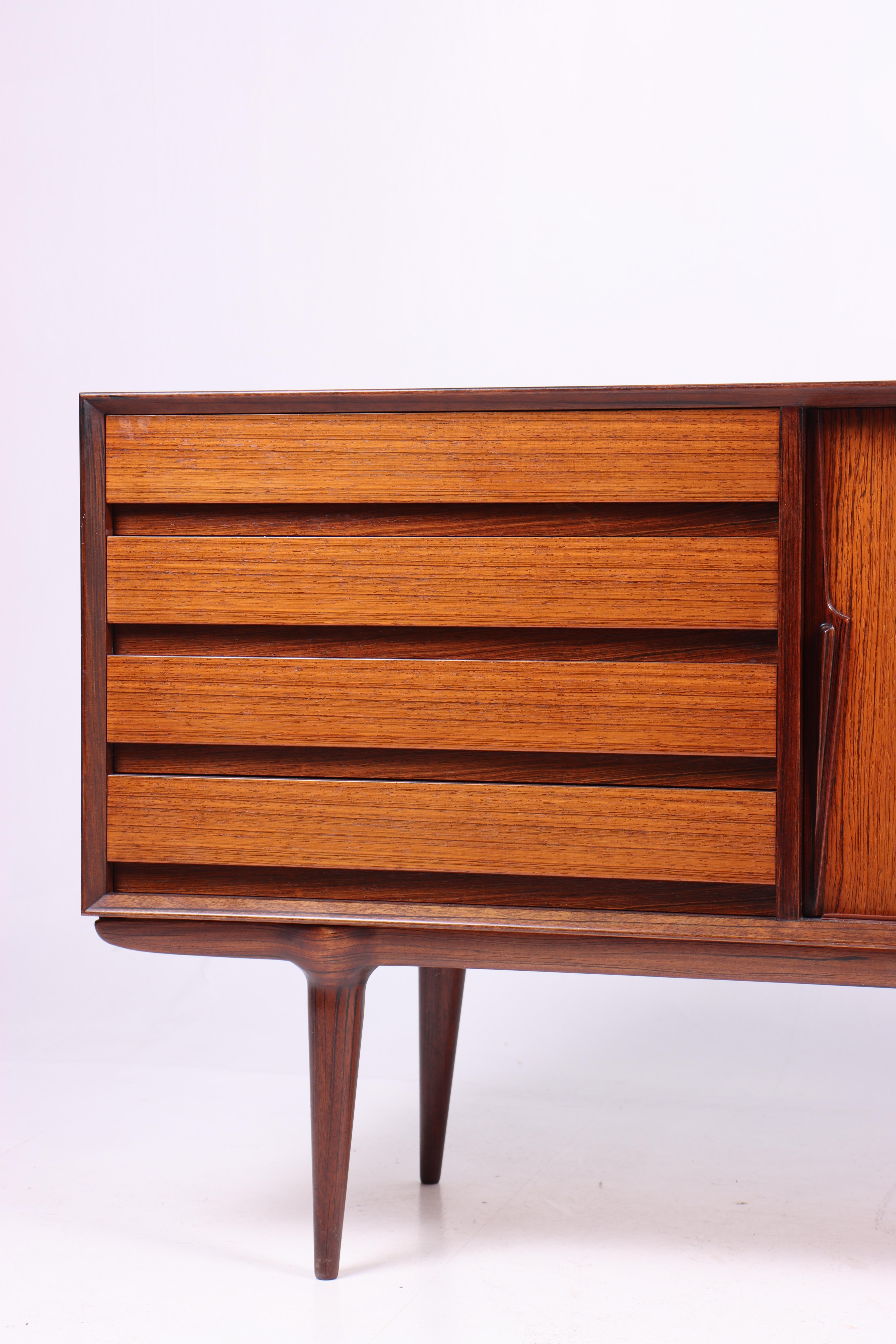 Mid-Century Modern Midcentury Sideboard in Rosewood by Omann Jun, 1950s For Sale