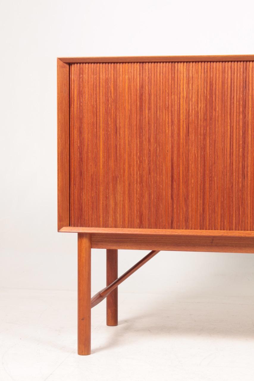 Scandinavian Modern Midcentury Sideboard in Solid Teak by Hvidt & Mølgaard, 1950s