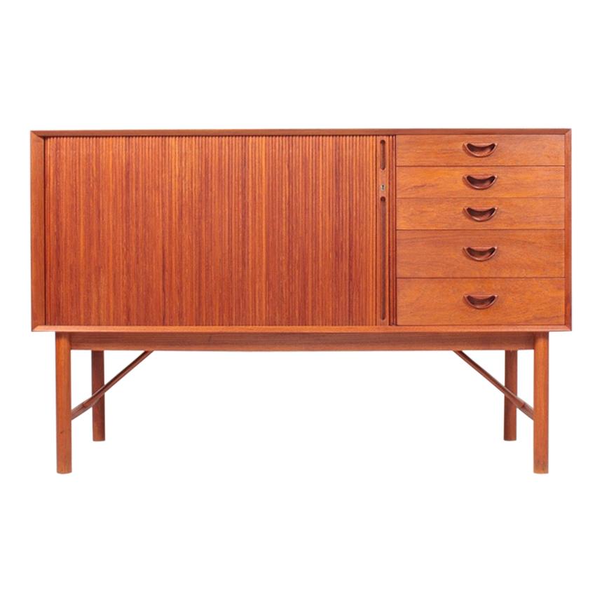 Midcentury Sideboard in Solid Teak by Hvidt & Mølgaard, 1950s