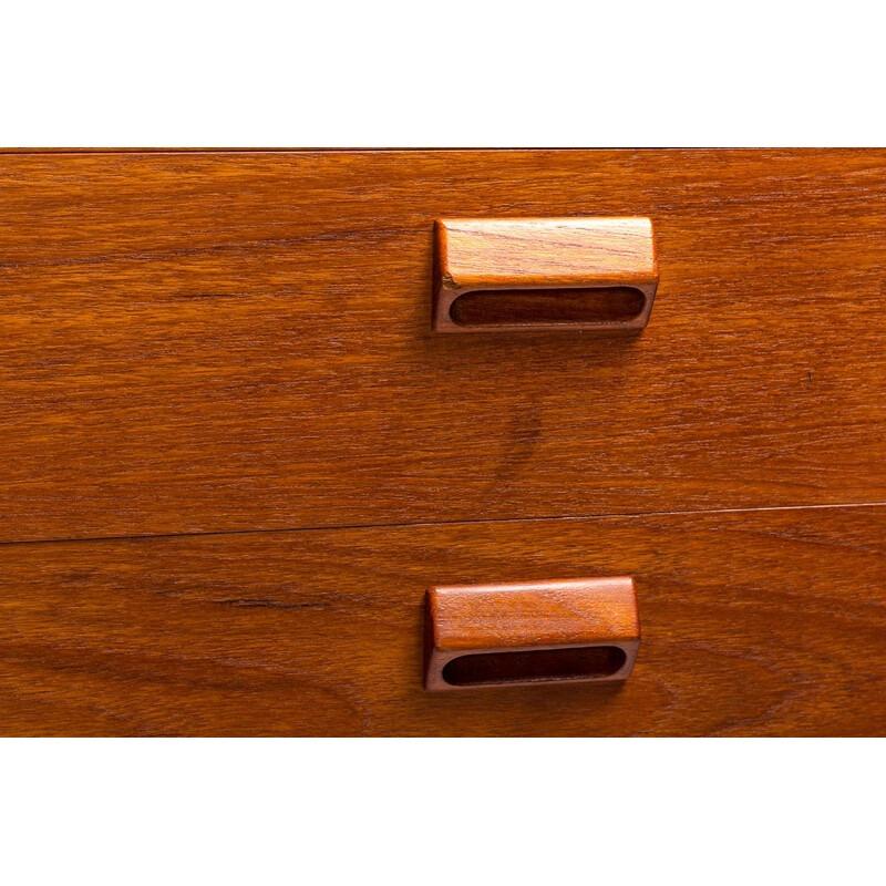 Danois Buffet du milieu du siècle en Wood Wood, Danemark, 1960