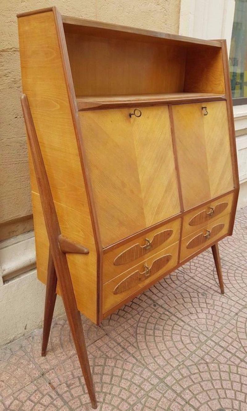 Midcentury Sideboard in the Style of Ico Parisi, 1950s For Sale 2